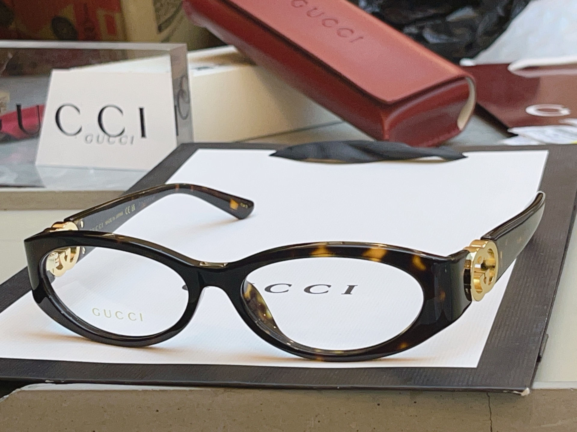，【GUCC*】古*驰新款眼镜架 高版本✨，MODEL：GG1660S，SIZE：54口16-135 S