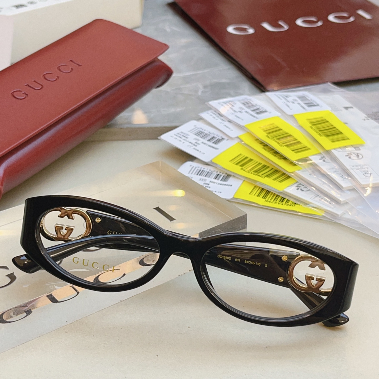 ，【GUCC*】古*驰新款眼镜架 高版本✨，MODEL：GG1660S，SIZE：54口16-135 S