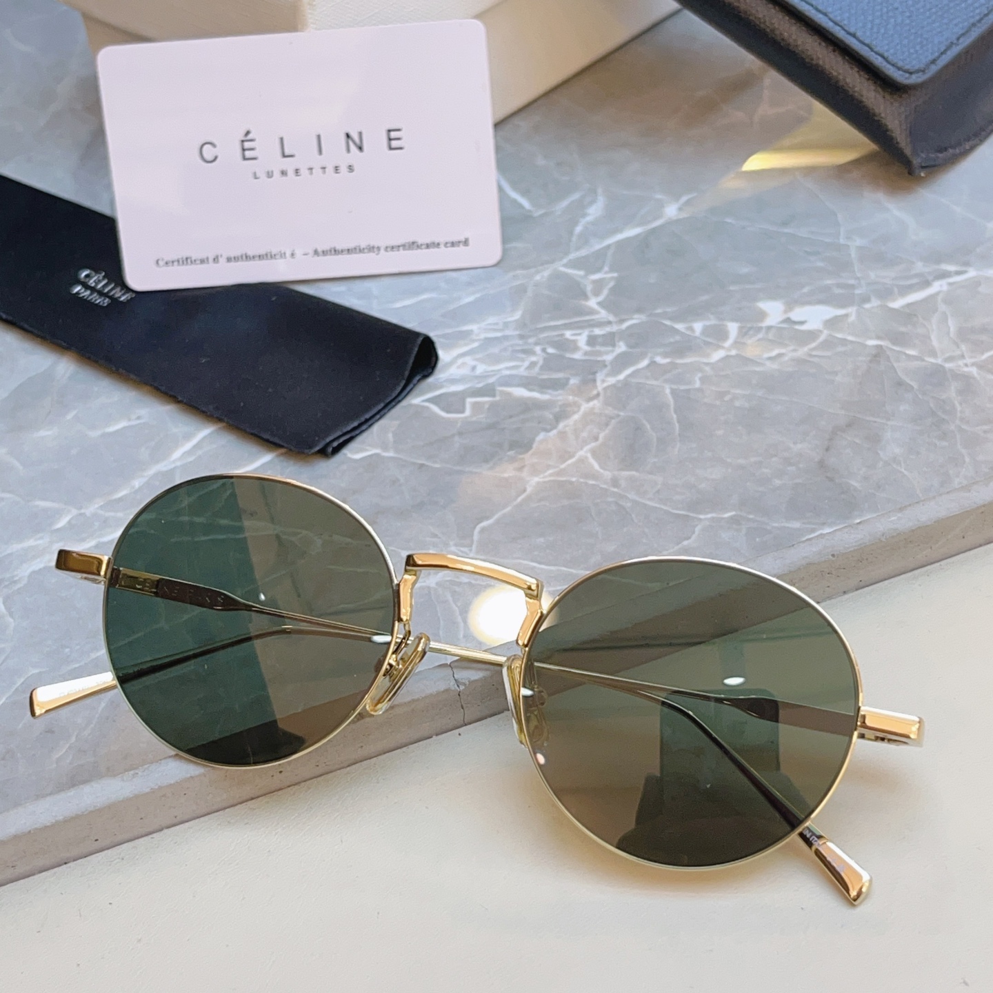 ，【CELIN*】赛*琳新款太阳镜 高品质✨， MODEL:CL40346U，SIZE: 49口20-140