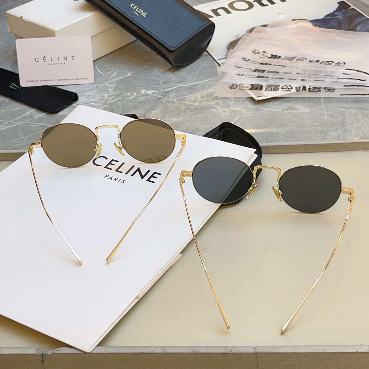 ，【CELIN*】赛*琳新款太阳镜 高品质✨， MODEL:CL40346U，SIZE: 49口20-140