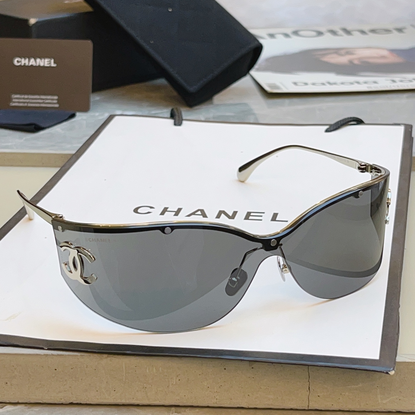 【CHANE*】香奈儿新款太阳镜 高版本✨，MODEL：CH9582，SIZE：142口0-115