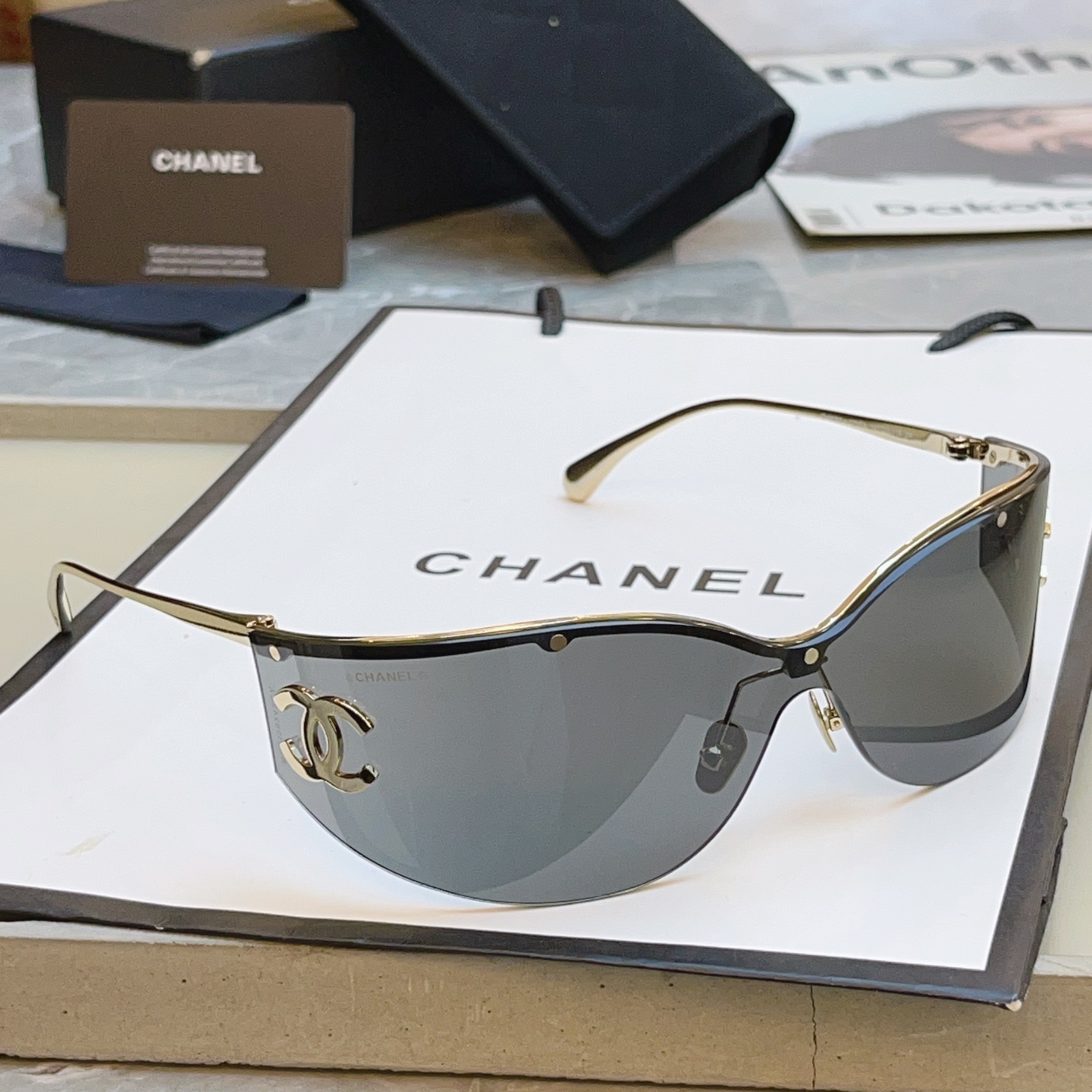 【CHANE*】香奈儿新款太阳镜 高版本✨，MODEL：CH9582，SIZE：142口0-115