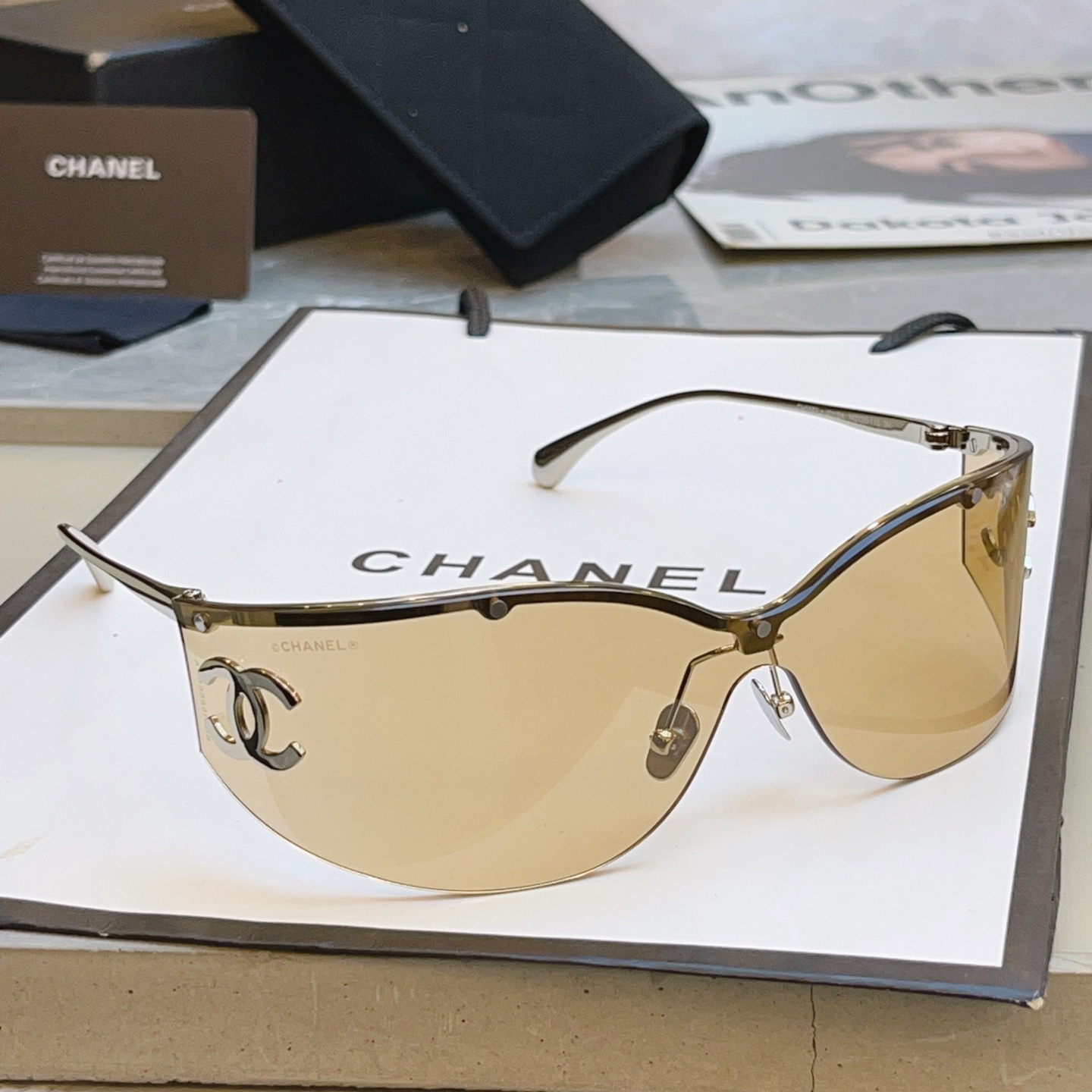 【CHANE*】香奈儿新款太阳镜 高版本✨，MODEL：CH9582，SIZE：142口0-115