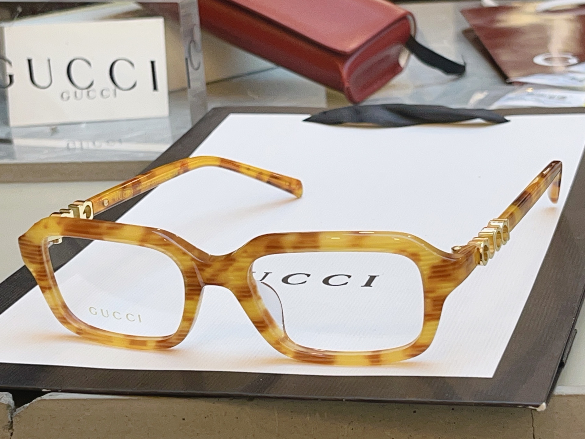 【GUCC*】古*驰新款眼镜架 高版本✨，MODEL：GG2152S，SIZE：50口18-140 M