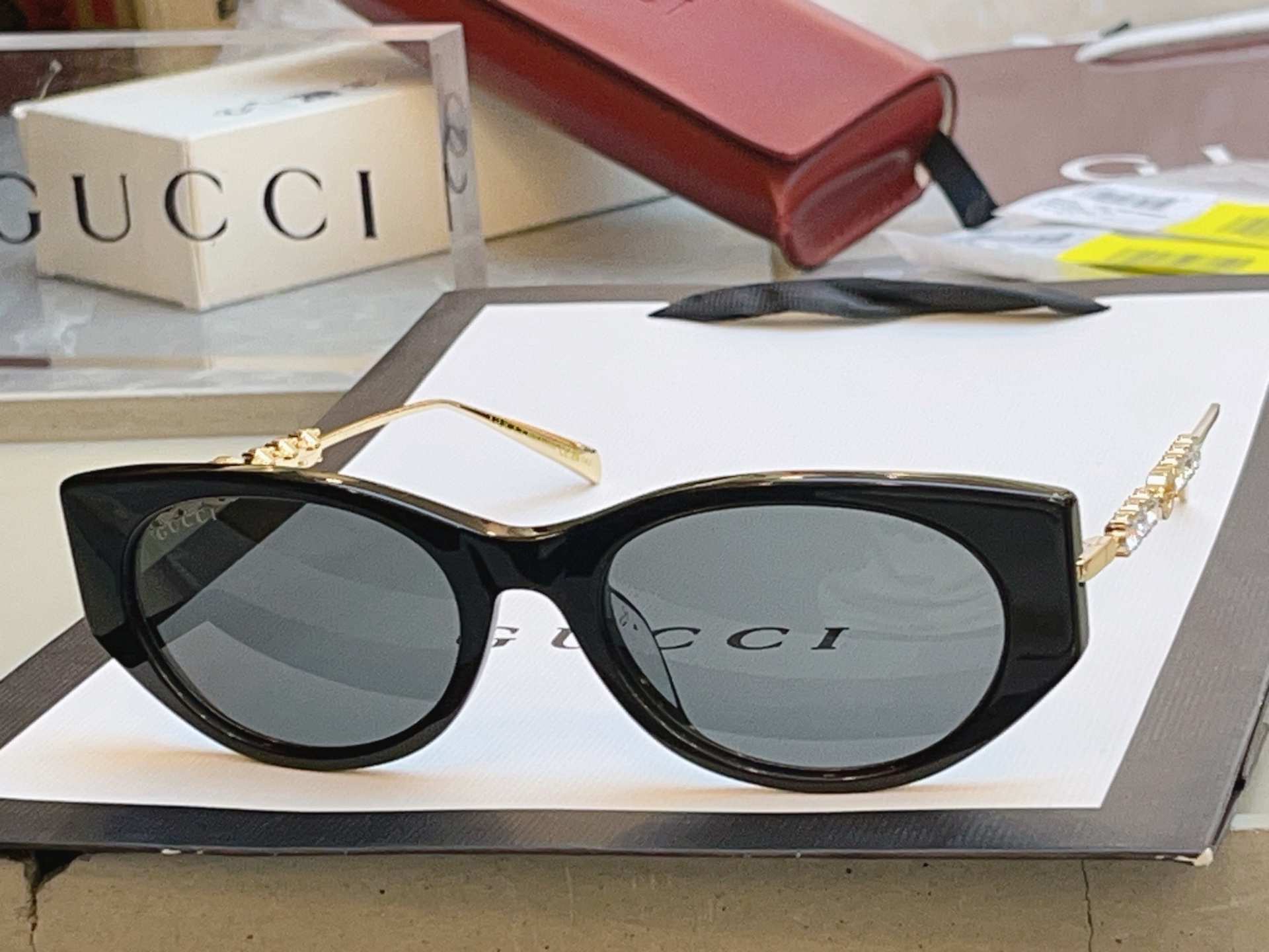 【GUCC*】古*驰新款太阳镜 高版本✨，MODEL：GG1970SA，SIZE：54口19-145 X