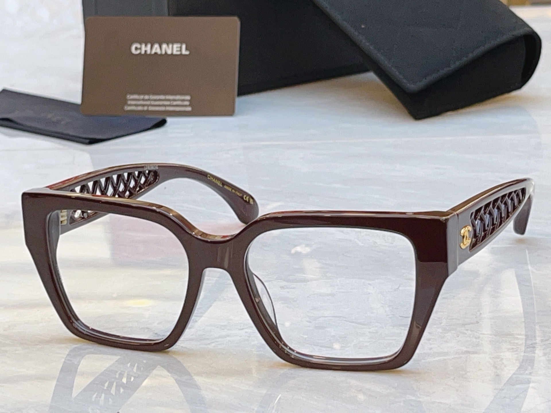 【CHANE*】香奈儿新款眼镜架，MODEL：CH3517，SIZE：54口17-135