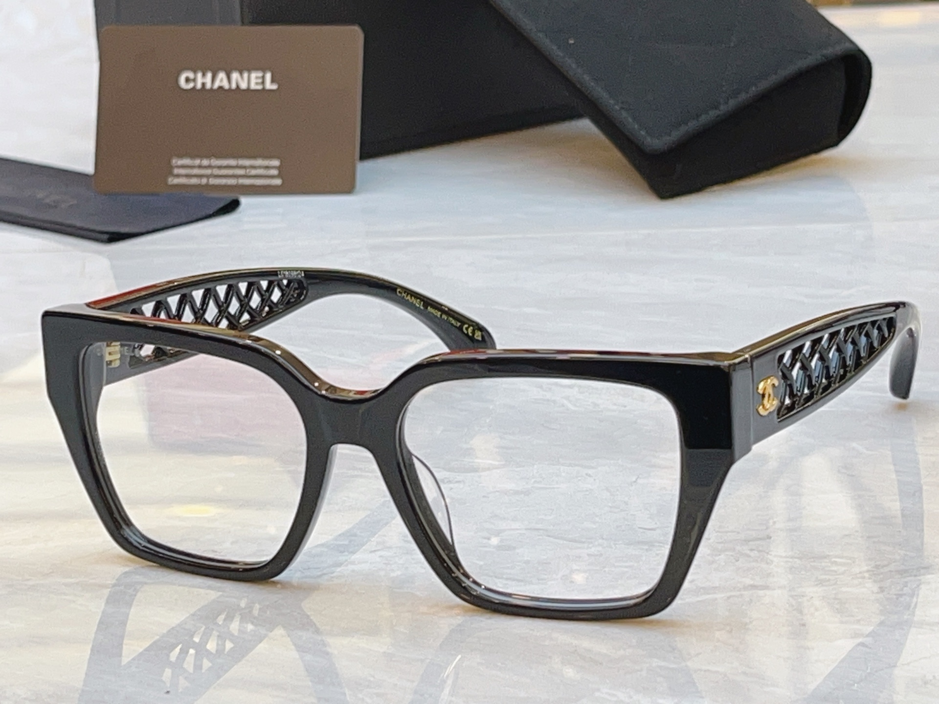 【CHANE*】香奈儿新款眼镜架，MODEL：CH3517，SIZE：54口17-135