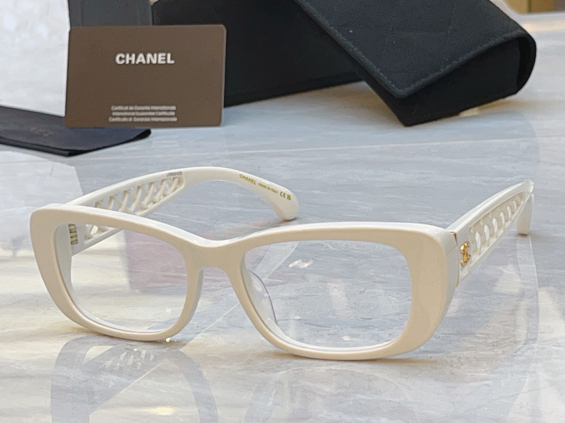 【CHANE*】香奈儿新款太阳镜，MODEL：CH3518，SIZE：54口17-135
