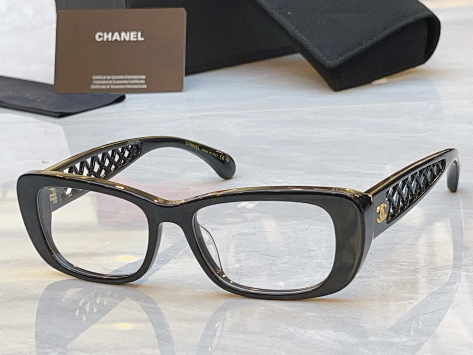 【CHANE*】香奈儿新款太阳镜，MODEL：CH3518，SIZE：54口17-135