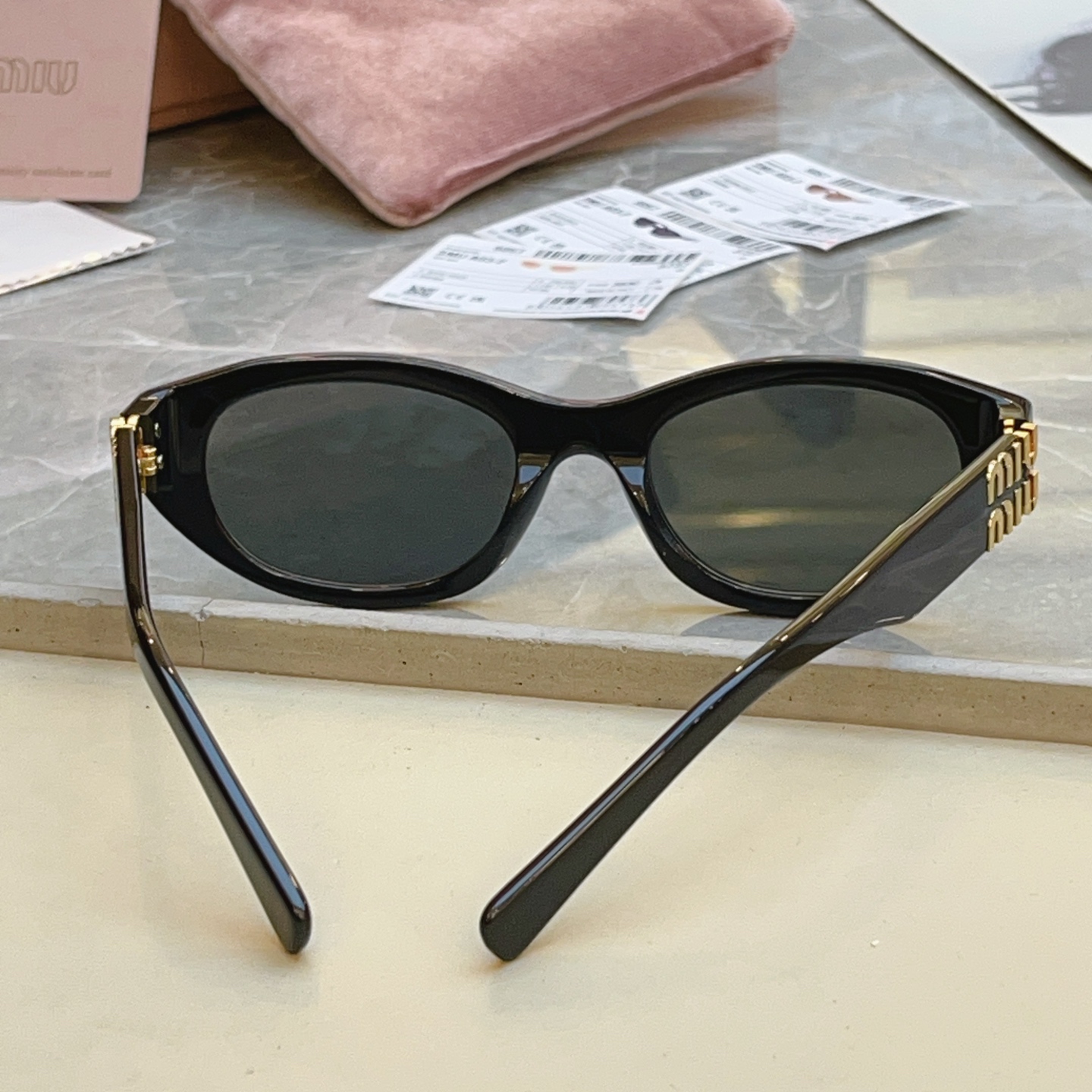 【MIUMI*】缪*缪新款太阳镜🕶️，Mod:SMU A03-F，SIZE:53口19-140 原单高品
