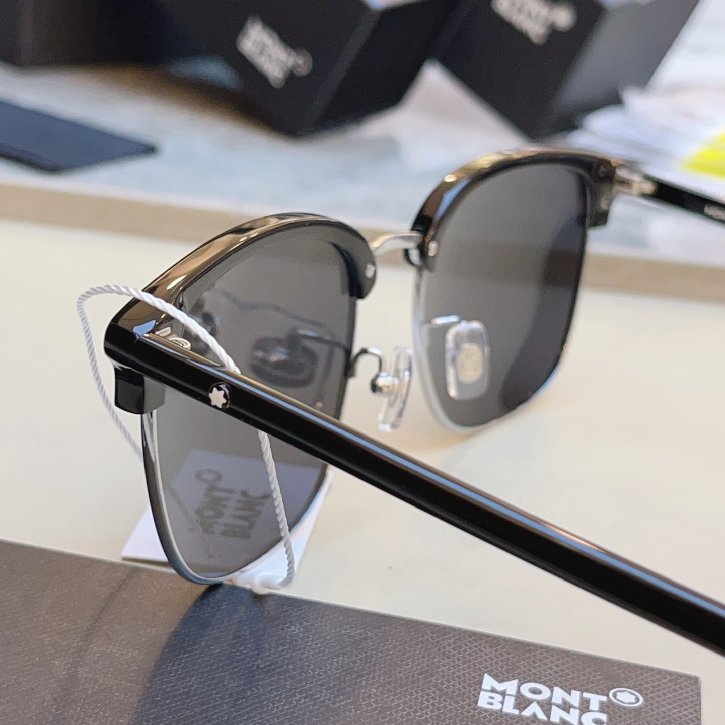 【MONT BLAN*】万宝*龙新款太阳镜，钛架✨MODEL:MB0488SA，SIZE:55口20-1