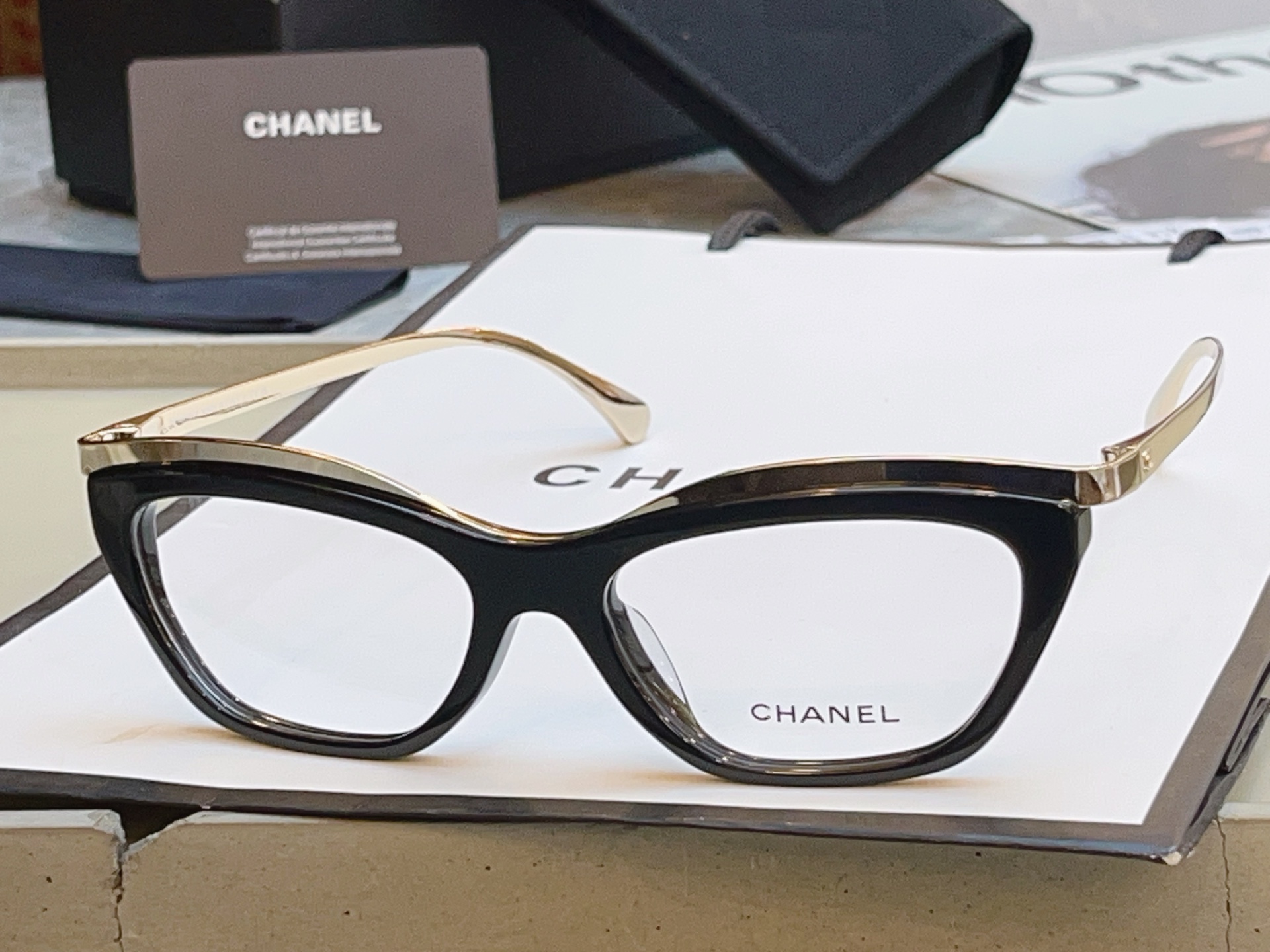 ，【CHANE*】香奈儿新款眼镜架 高版本✨，MODEL：CH4299，SIZE：55口17-140 3N