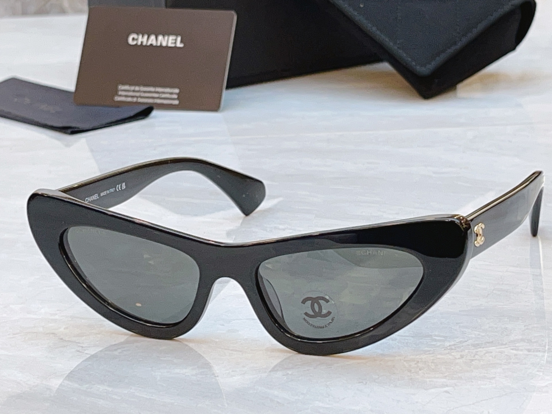 ，【CHANE*】香奈儿新款太阳镜，MODEL：CH9203，SIZE：50口19-140