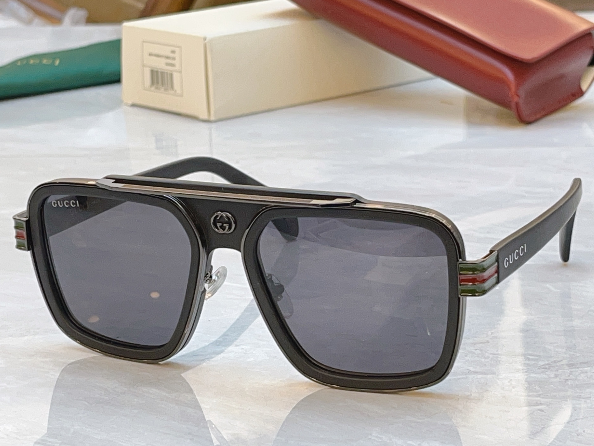 ，【GUCC*】古*驰新款太阳镜，MODEL：GG1607，SIZE:57口19-145