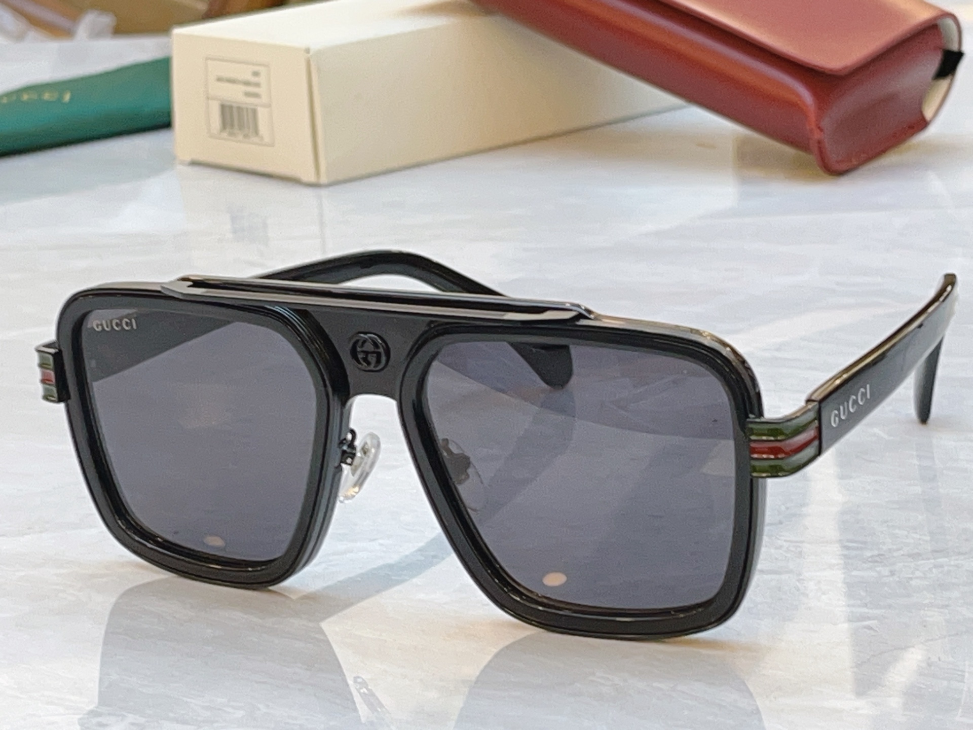 ，【GUCC*】古*驰新款太阳镜，MODEL：GG1607，SIZE:57口19-145