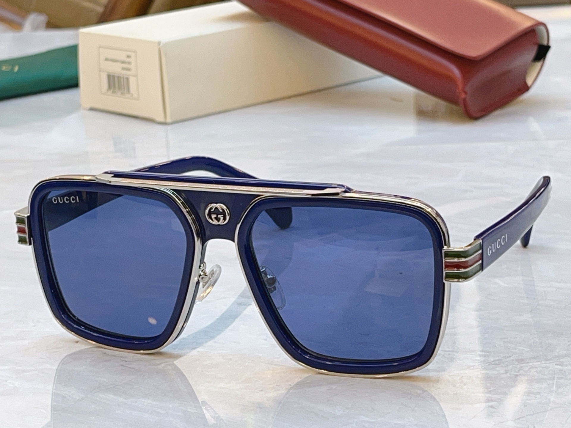 ，【GUCC*】古*驰新款太阳镜，MODEL：GG1607，SIZE:57口19-145