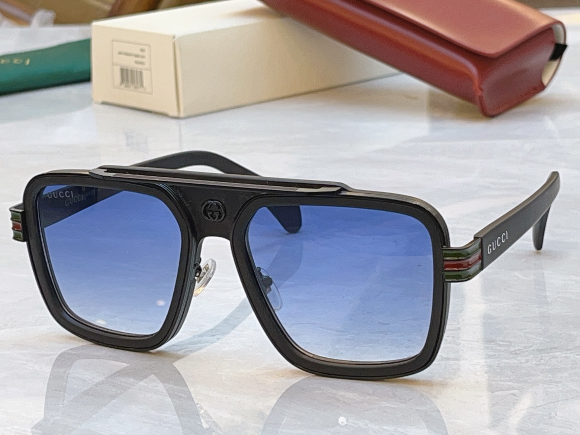 ，【GUCC*】古*驰新款太阳镜，MODEL：GG1607，SIZE:57口19-145
