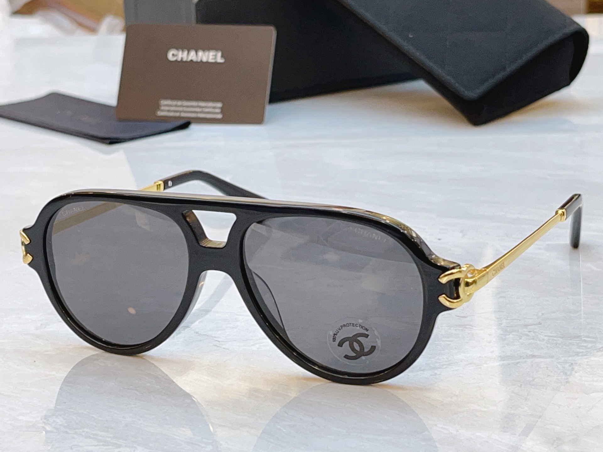 ，【CHANE*】香奈儿新款太阳镜，MODEL：CH5574，SIZE：53口15-140