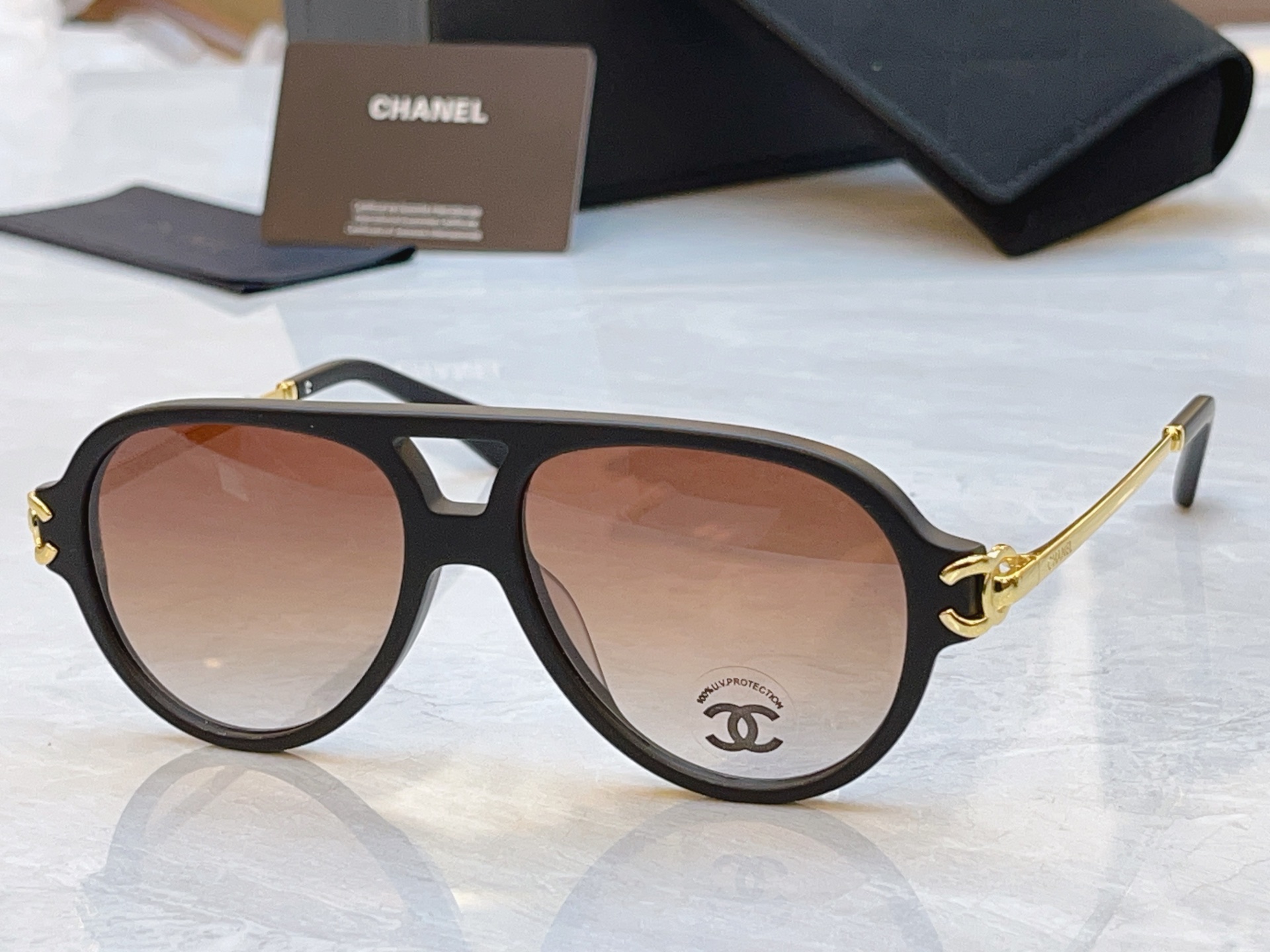 ，【CHANE*】香奈儿新款太阳镜，MODEL：CH5574，SIZE：53口15-140