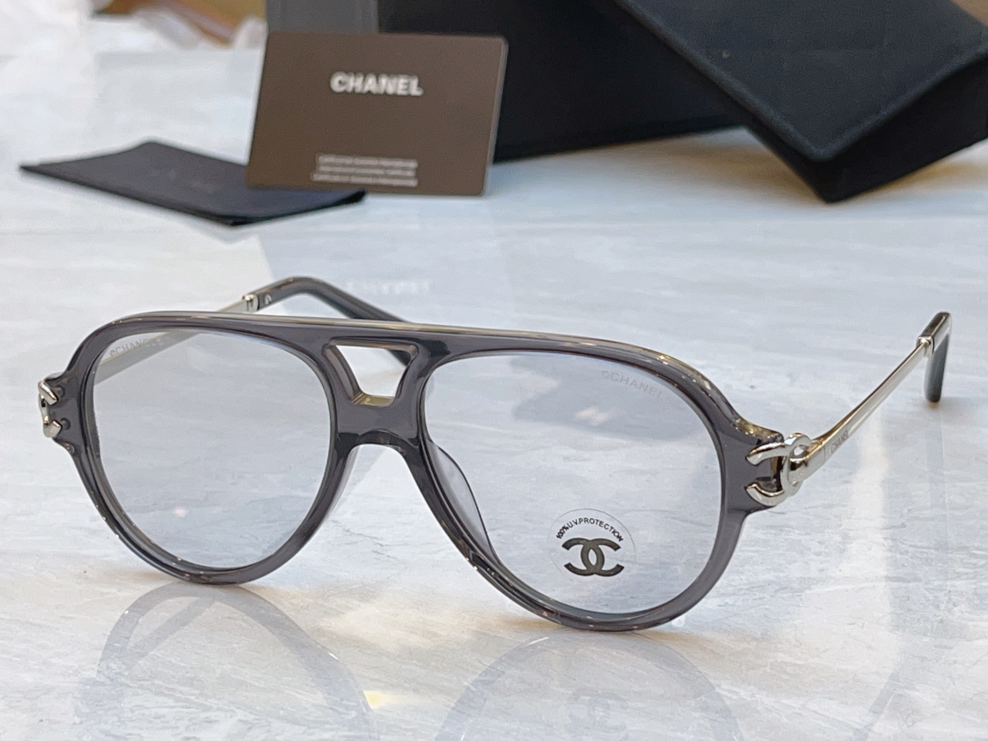 ，【CHANE*】香奈儿新款太阳镜，MODEL：CH5574，SIZE：53口15-140