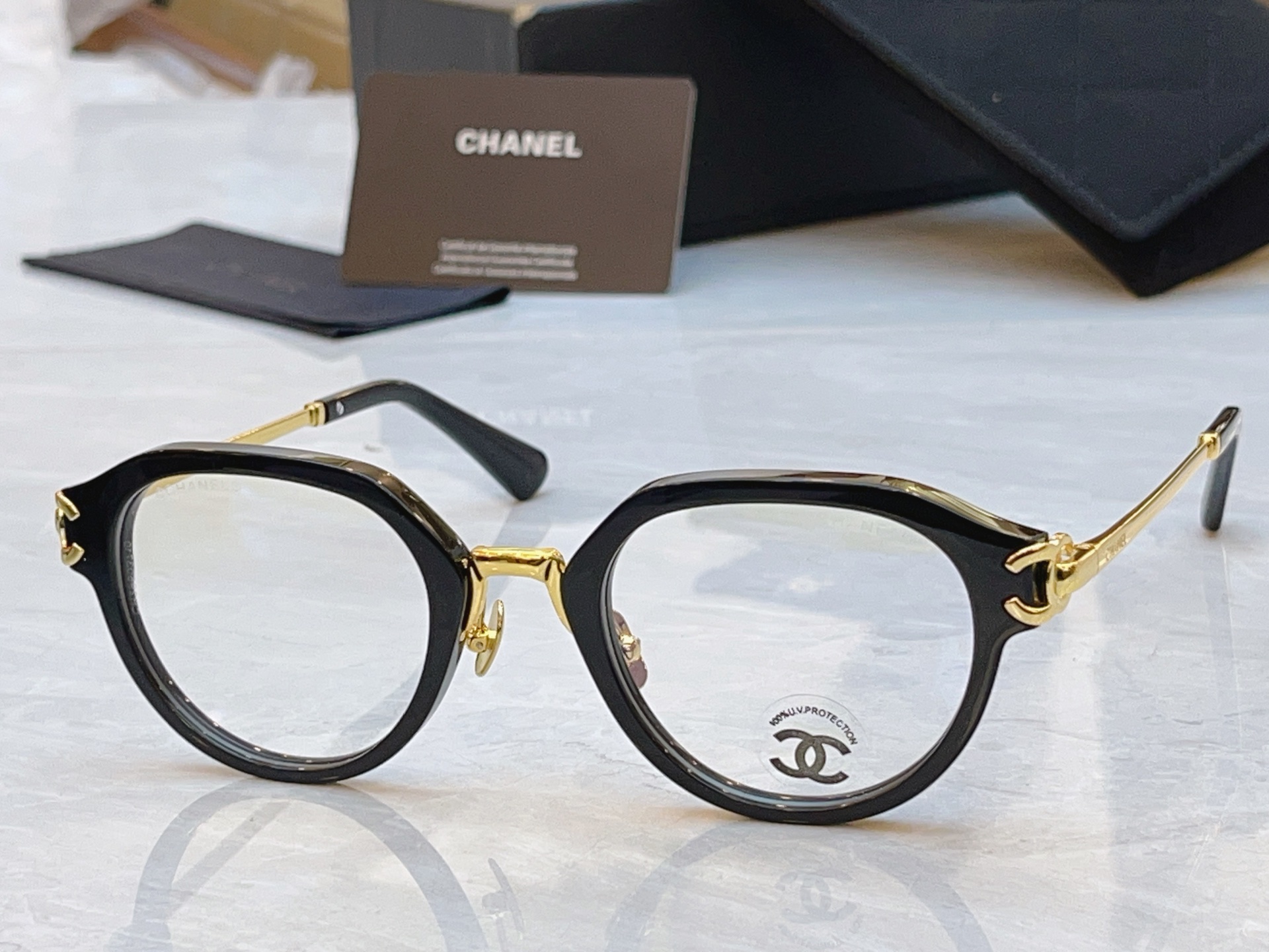 ，【CHANE*】香奈儿新款太阳镜，MODEL：CH5575，SIZE：50口22-140