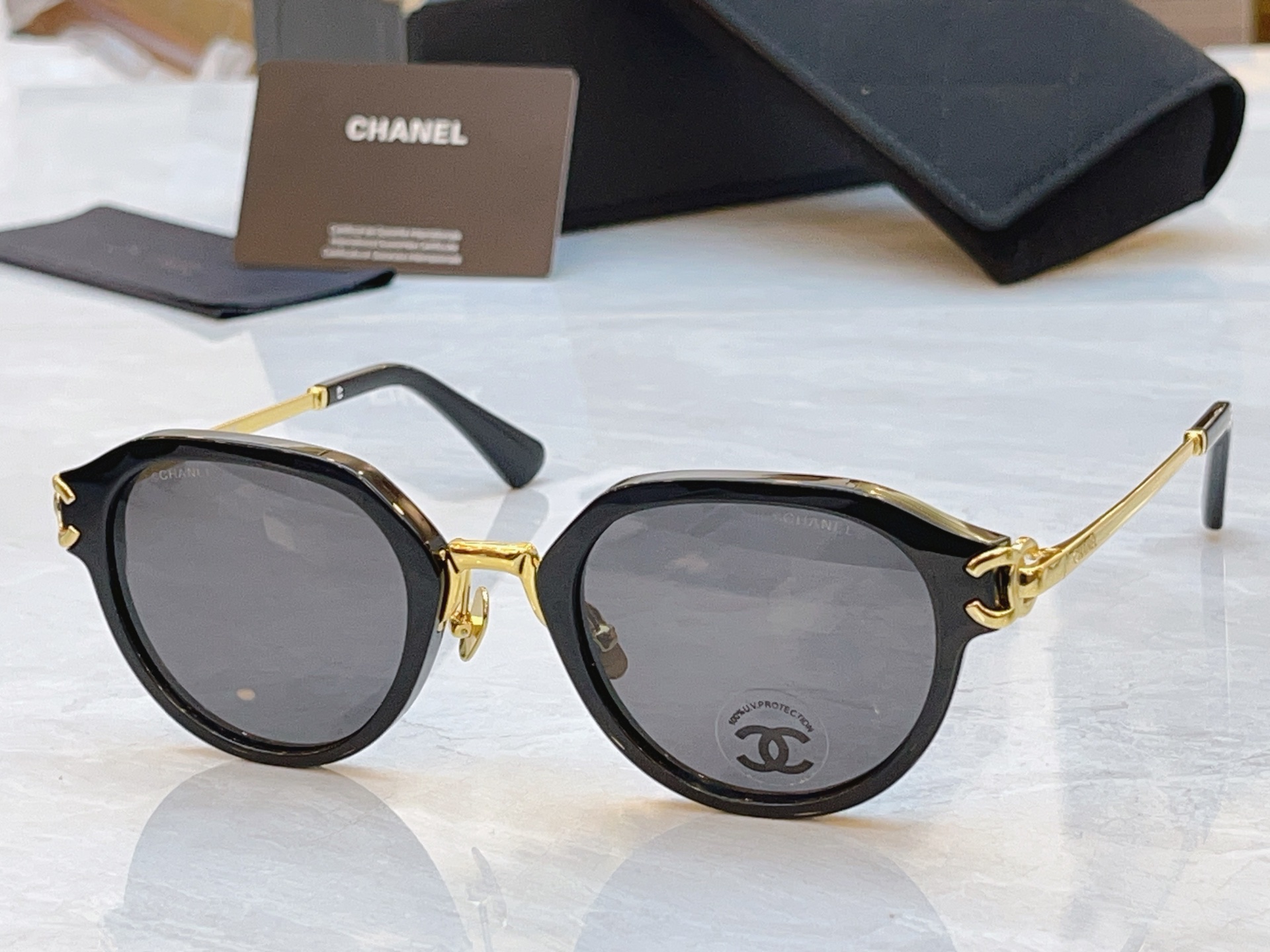 ，【CHANE*】香奈儿新款太阳镜，MODEL：CH5575，SIZE：50口22-140