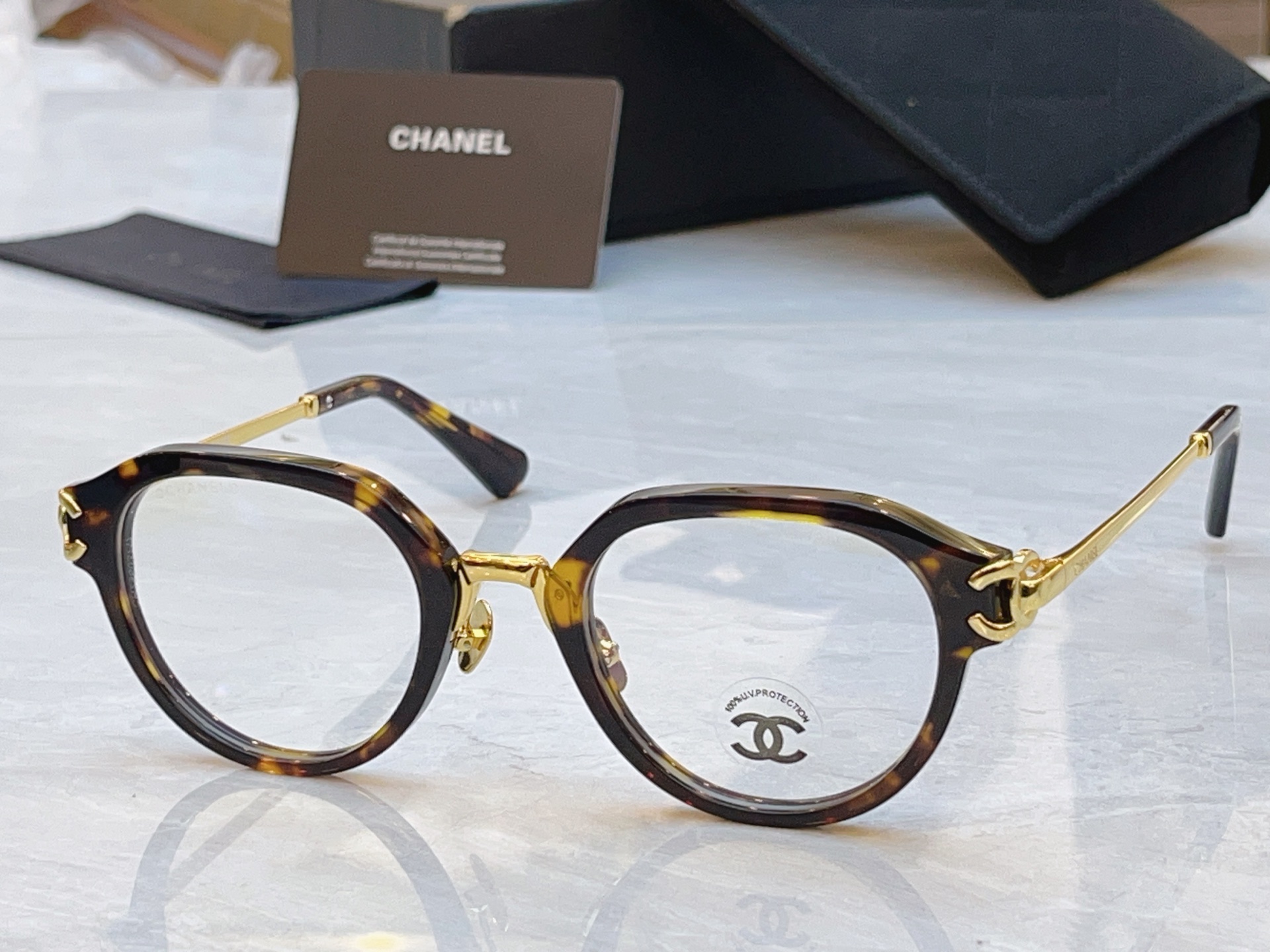 ，【CHANE*】香奈儿新款太阳镜，MODEL：CH5575，SIZE：50口22-140