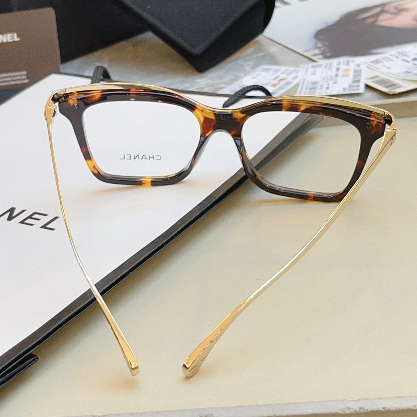 ，【CHANE*】香奈儿新款眼镜架 高版本✨，MODEL：CH4301，SIZE：54口17-140 3N