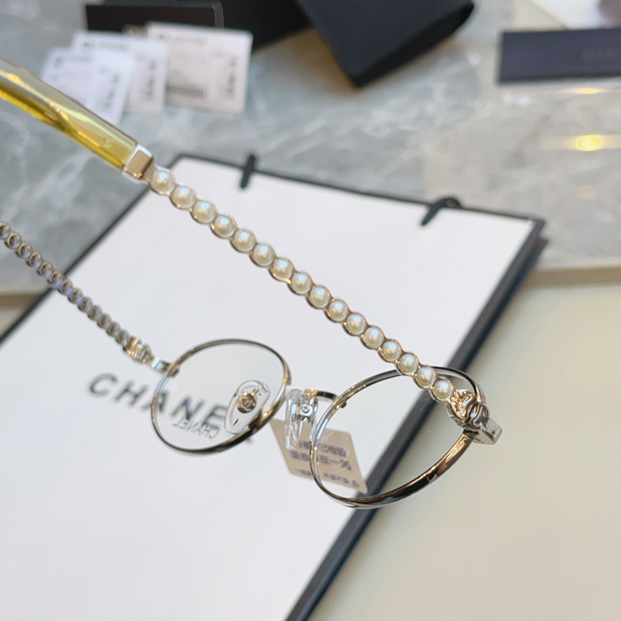 ，【CHANE*】香奈儿新款眼镜架 高版本✨，MODEL：CH2228-H，SIZE：47口22-140 S