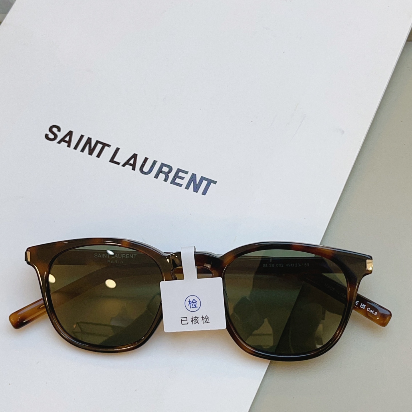 ，【SAINT LAUREN*】圣罗*兰新款太阳镜 高版本✨，MODEL：SL 28，SIZE：49口23-150