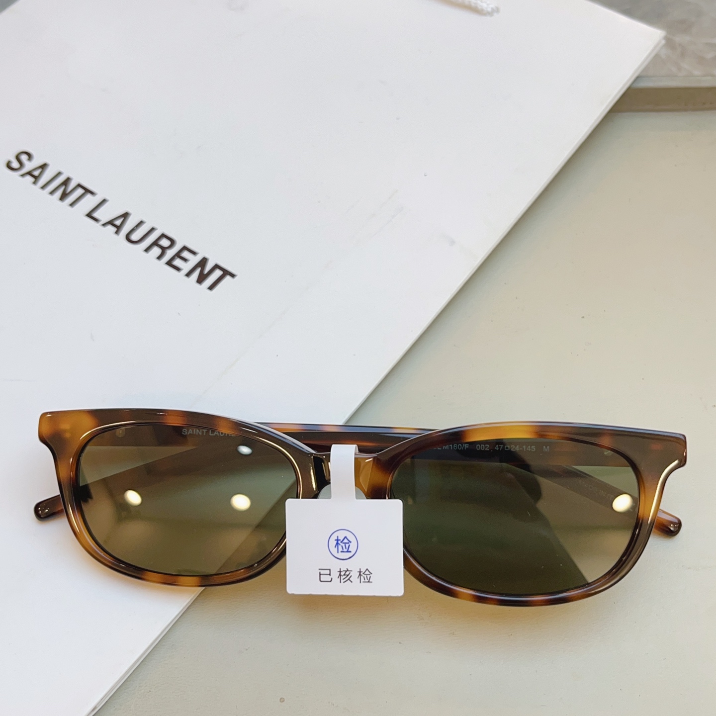 ，【SAINT LAUREN*】圣罗*兰新款太阳镜 高版本✨，MODEL：SL M160/F，SIZE：47口24-14