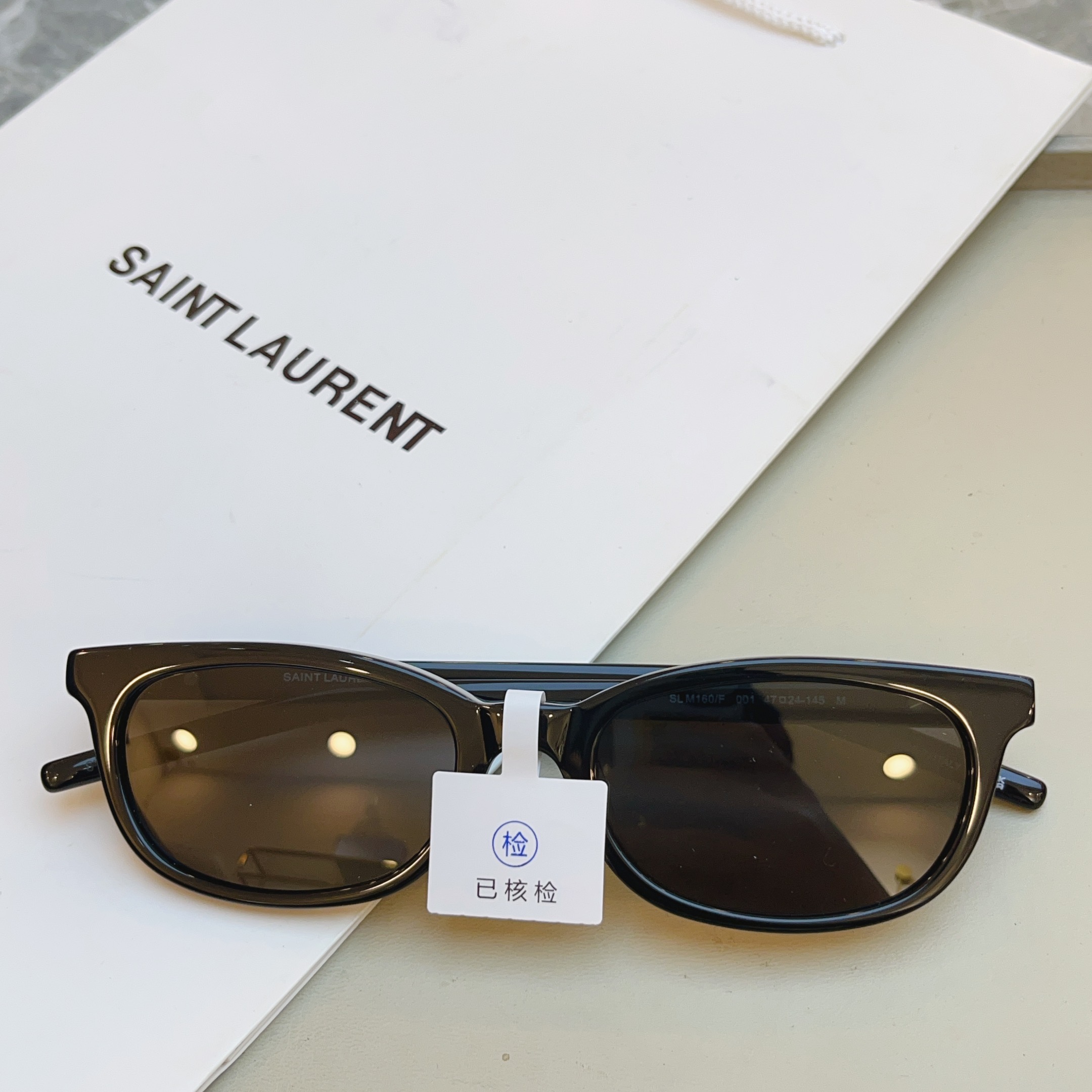 ，【SAINT LAUREN*】圣罗*兰新款太阳镜 高版本✨，MODEL：SL M160/F，SIZE：47口24-14