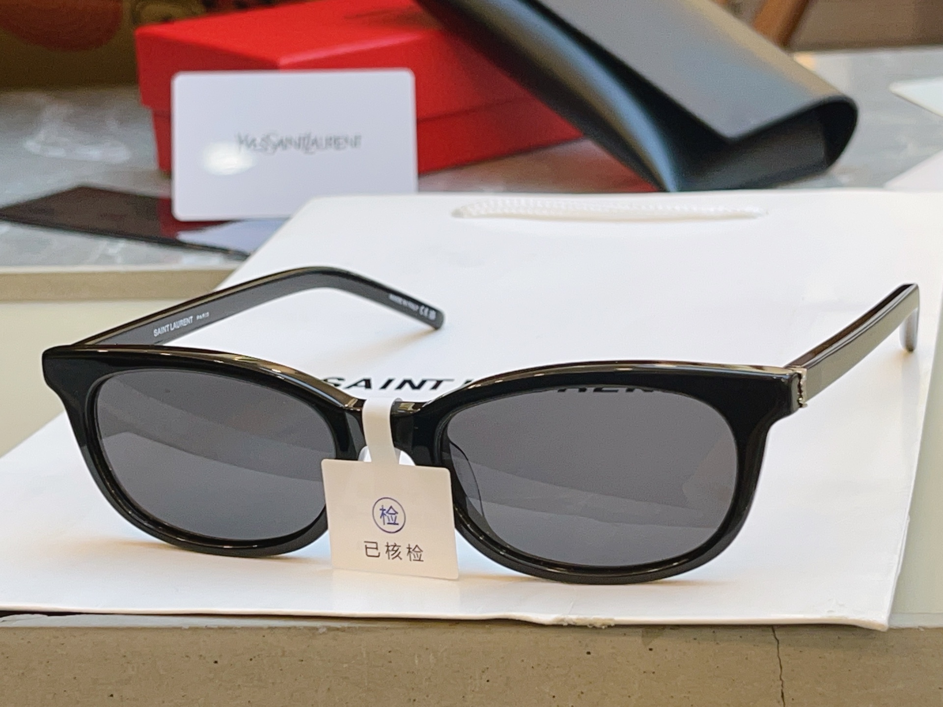 ，【SAINT LAUREN*】圣罗*兰新款太阳镜 高版本✨，MODEL：SL M160/F，SIZE：47口24-14