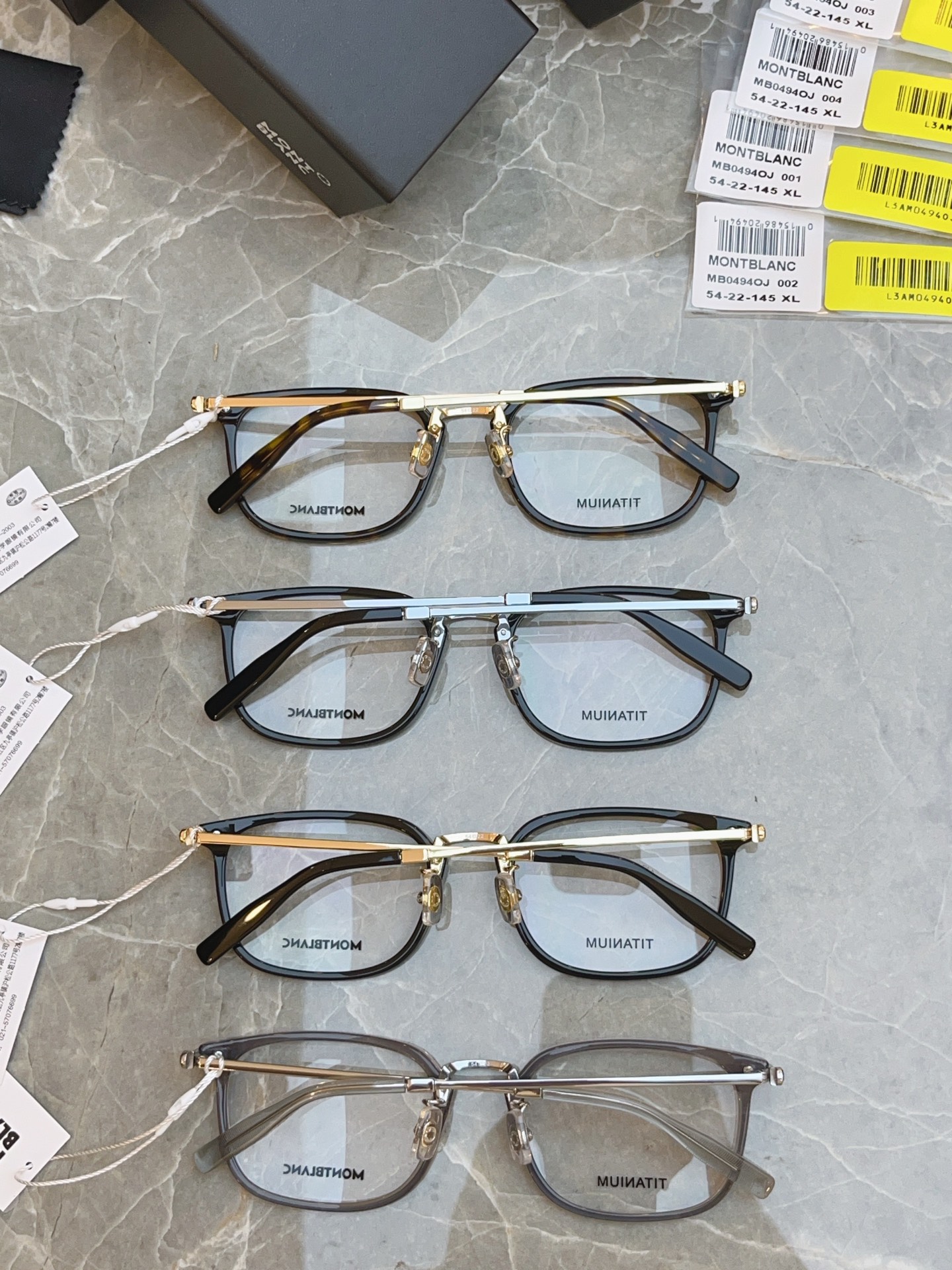 ，【MONT BLAN*】万宝*龙新款太阳镜，钛架✨MODEL:MB0494OJ，SIZE:54口20-145 XL