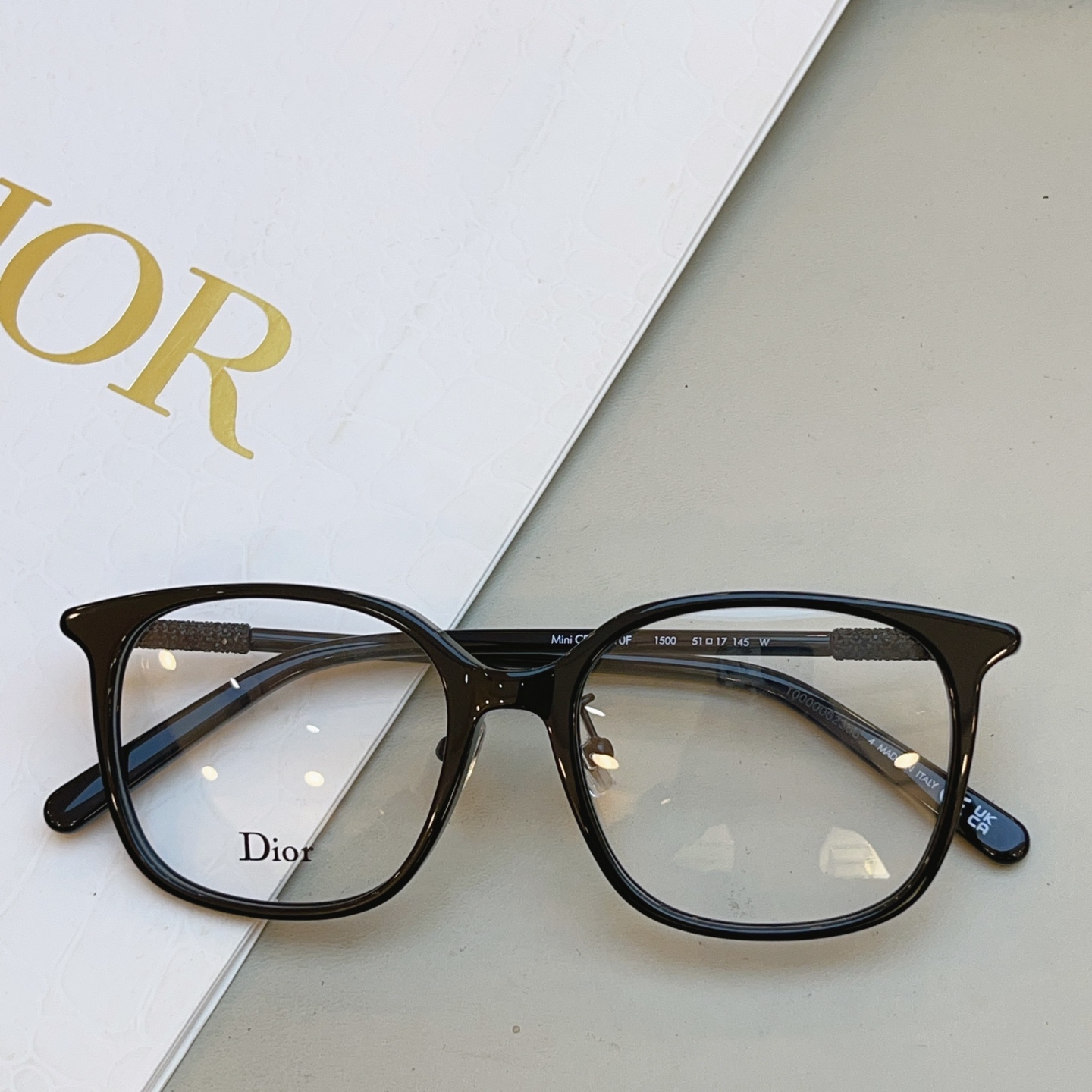 ，【DIO* 】迪*奥新款眼镜架， MODEL：Mini CD S10F，SIZE：51口17-145