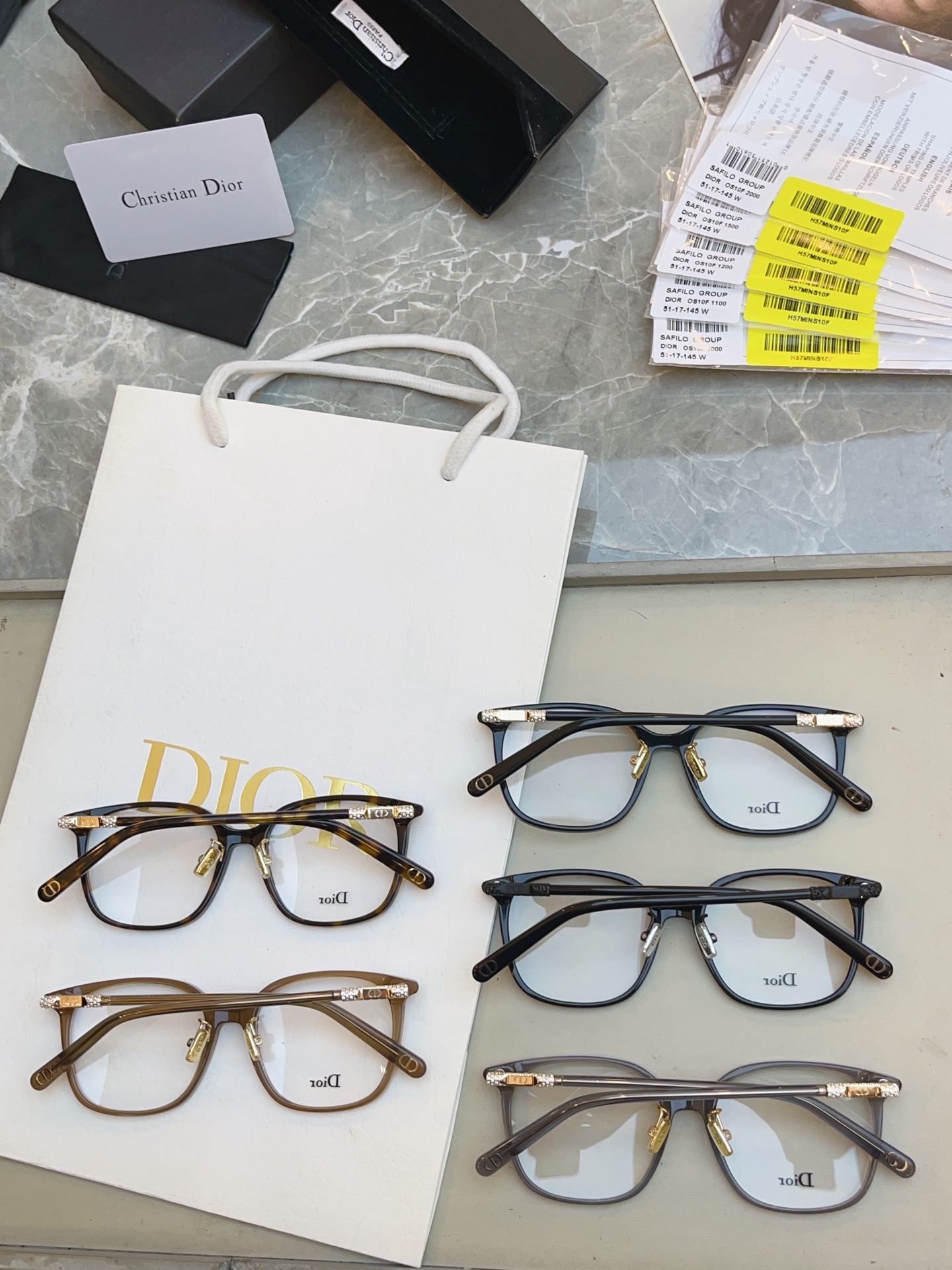 ，【DIO* 】迪*奥新款眼镜架， MODEL：Mini CD S10F，SIZE：51口17-145