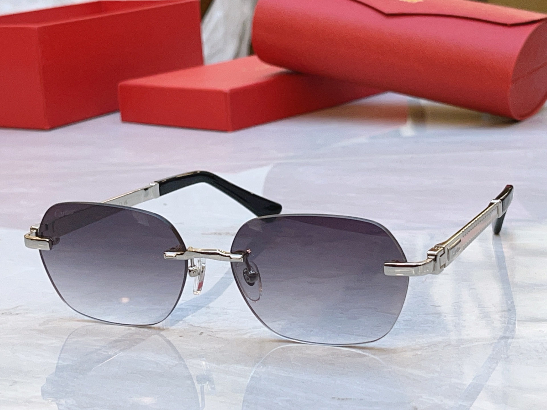 ，【CARTIE*】卡地*亚新款太阳镜，CT7181S，size: 57口17-145