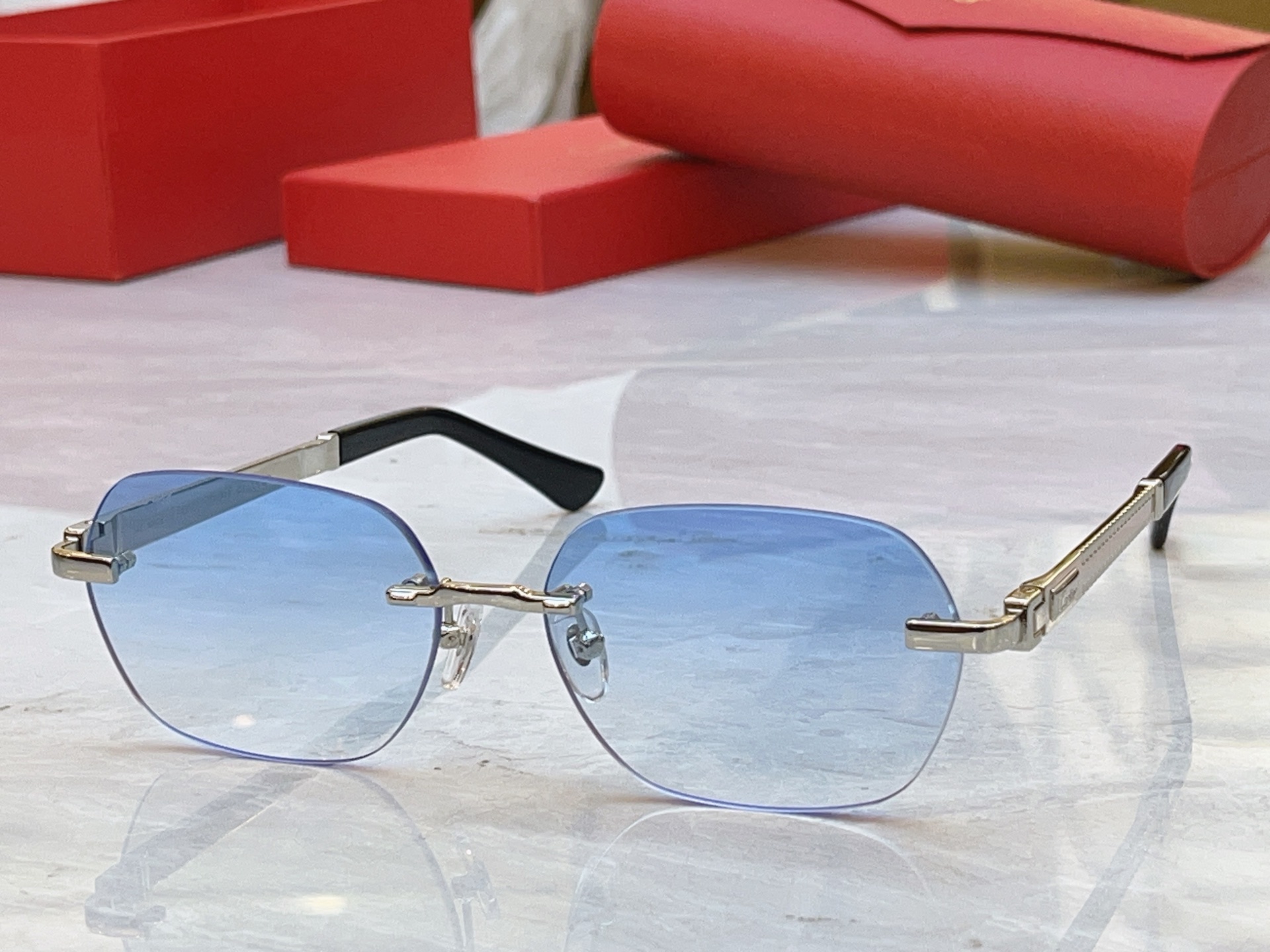 ，【CARTIE*】卡地*亚新款太阳镜，CT7181S，size: 57口17-145