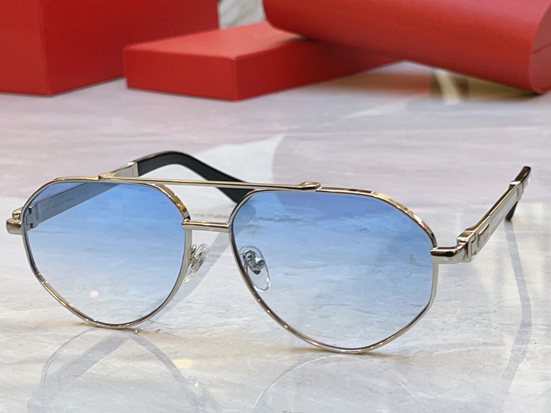 ，【CARTIE*】卡地*亚新款太阳镜，CT7182S，size: 58口14-145