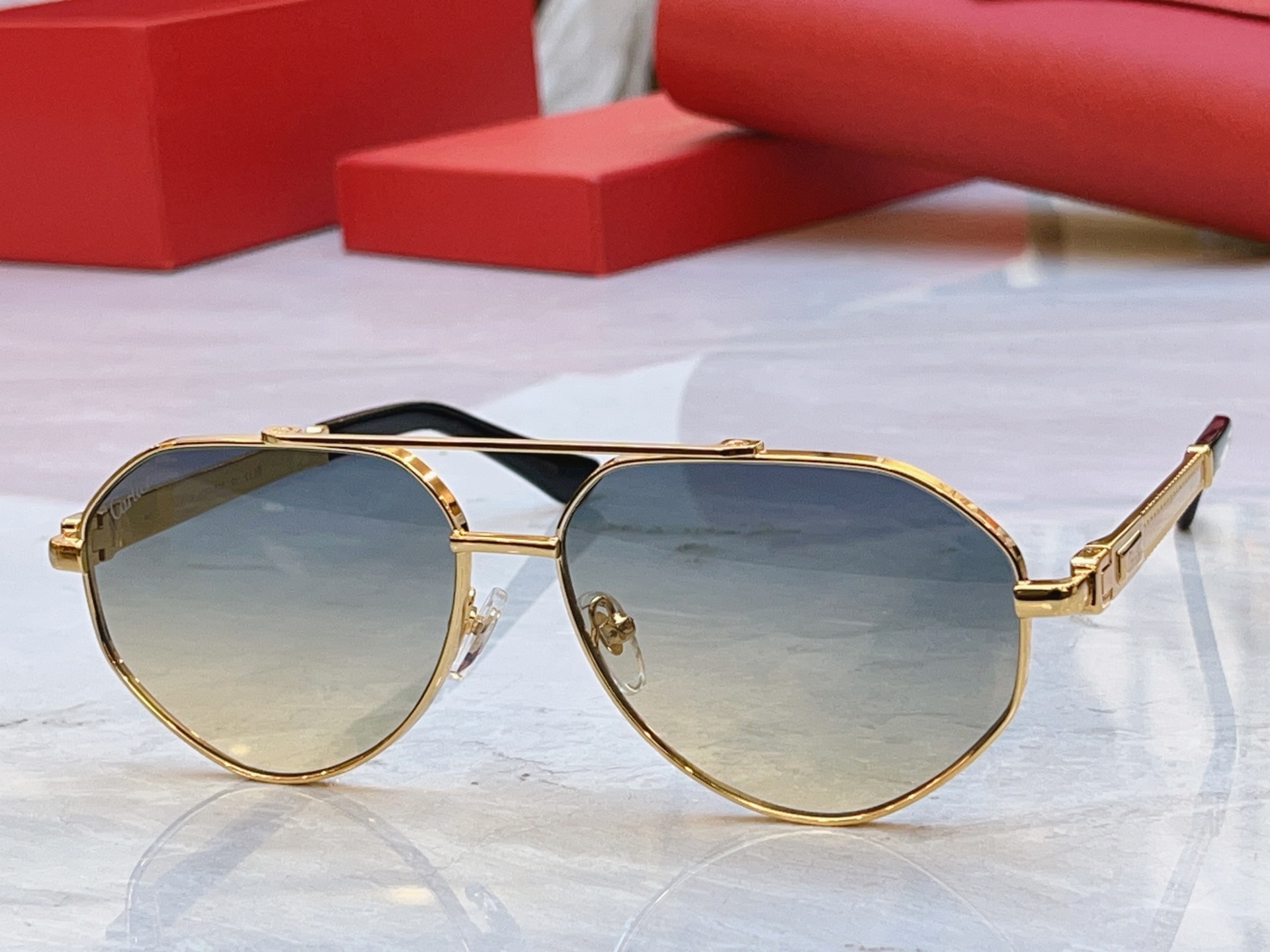 ，【CARTIE*】卡地*亚新款太阳镜，CT7182S，size: 58口14-145
