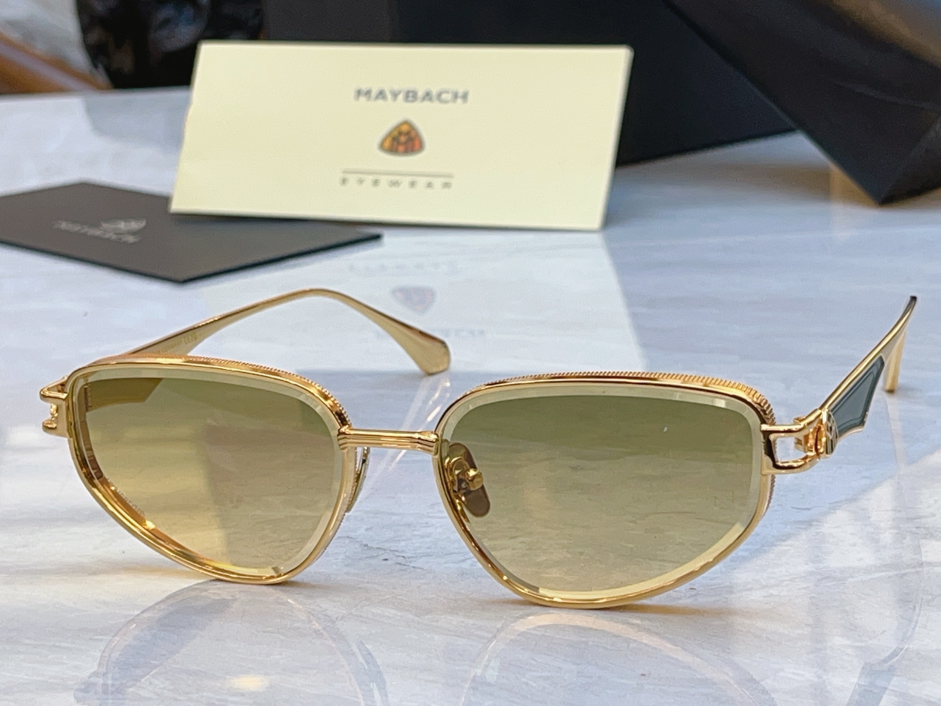 🆕 ，【MAYBAC*】迈巴*赫新款太阳镜，MODEL: NSM/F E-🆕 P-Z172，SIZE：57口17-145