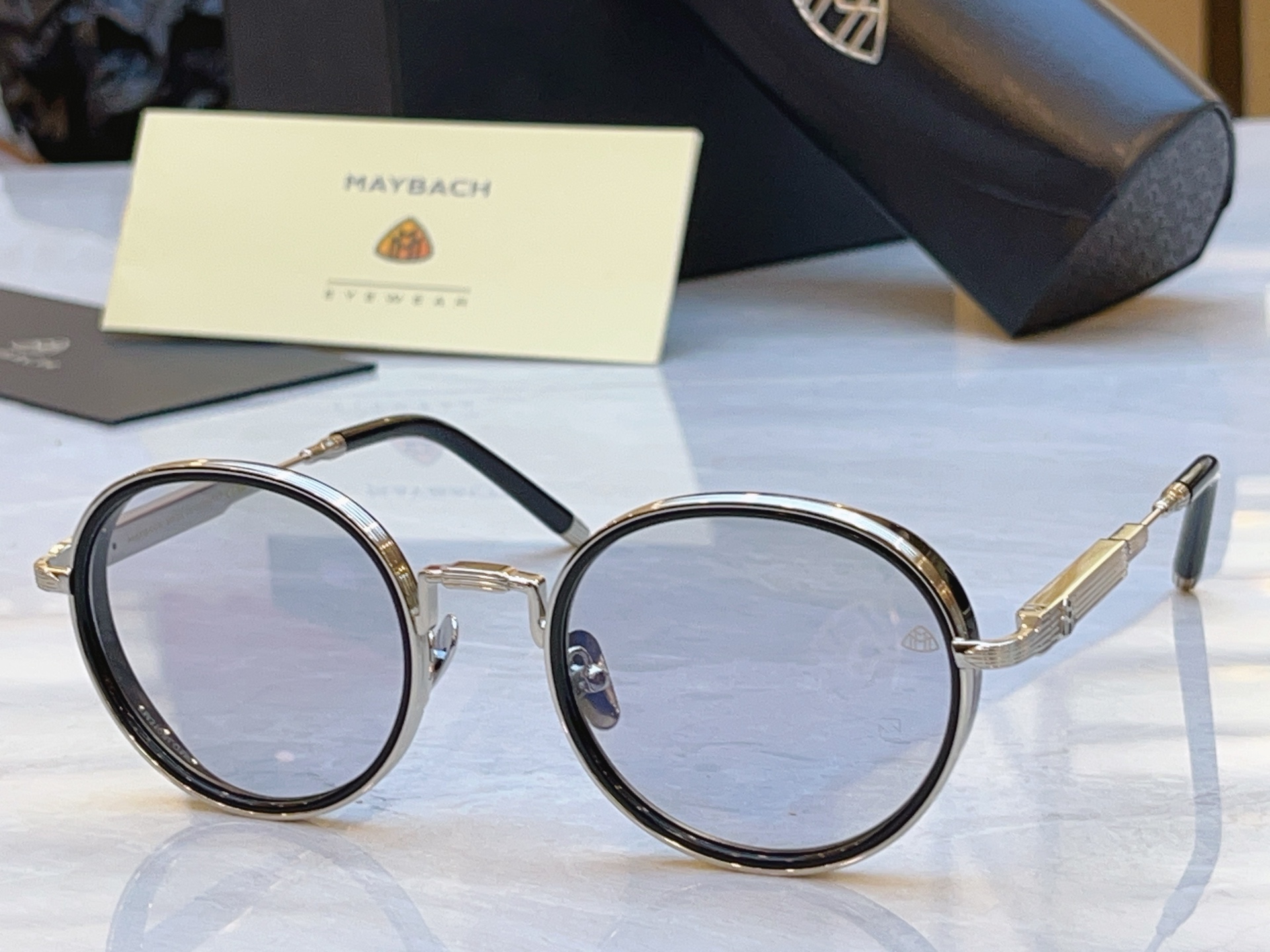 🆕 ，【MAYBAC*】迈巴*赫新款太阳镜，MODEL: MQ-NV-Z66，SIZE：53口22-145