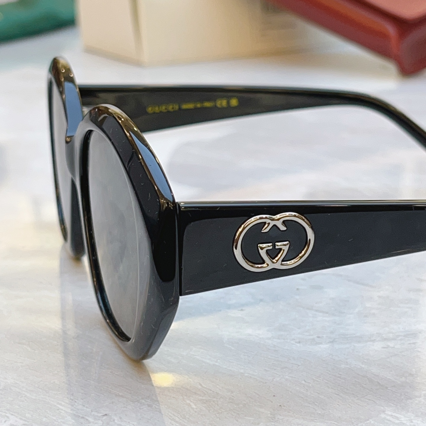 🆕 ，【GUCC*】古*驰新款太阳镜，MODEL：GG2200S，SIZE:54口19-145