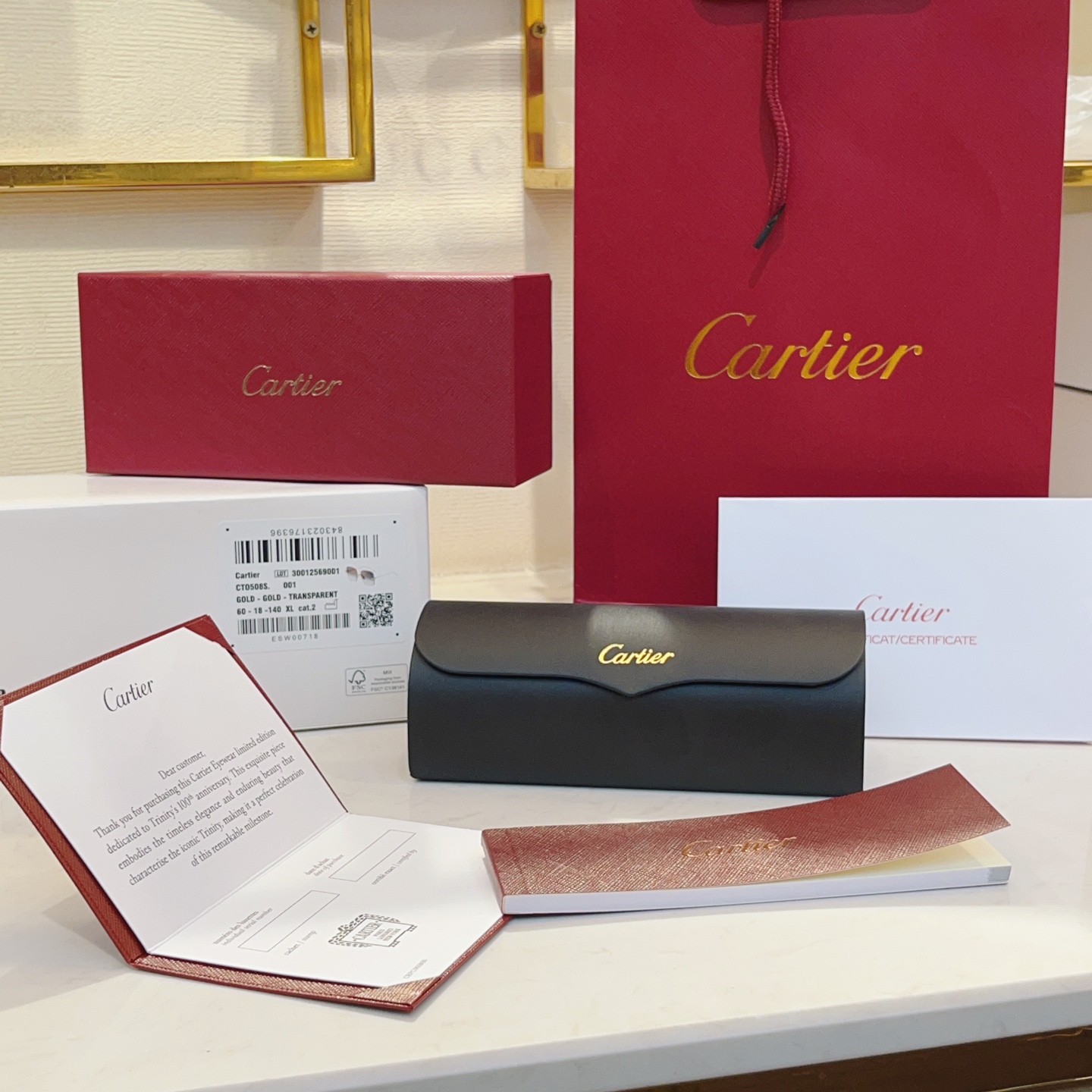 盒子加20，【 Cartie*】卡地*亚新款太阳眼镜 ，高版本✨MODEL：CT0508S ，SIZE：60口18-14