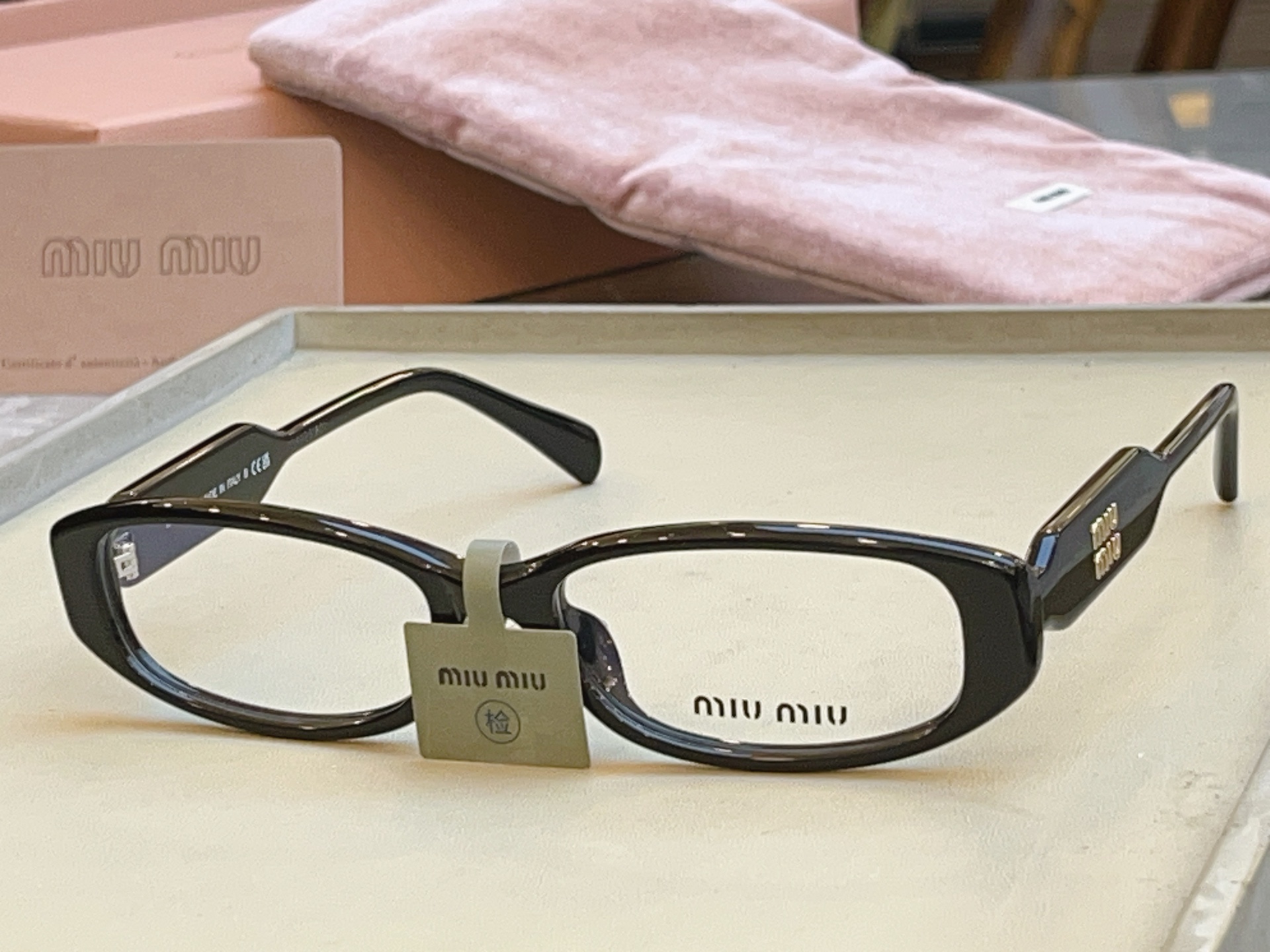 ，【MIUMI*】缪*缪新款太阳镜 高版本✨，Mod:MU 06ZV，SIZE:54口18-140