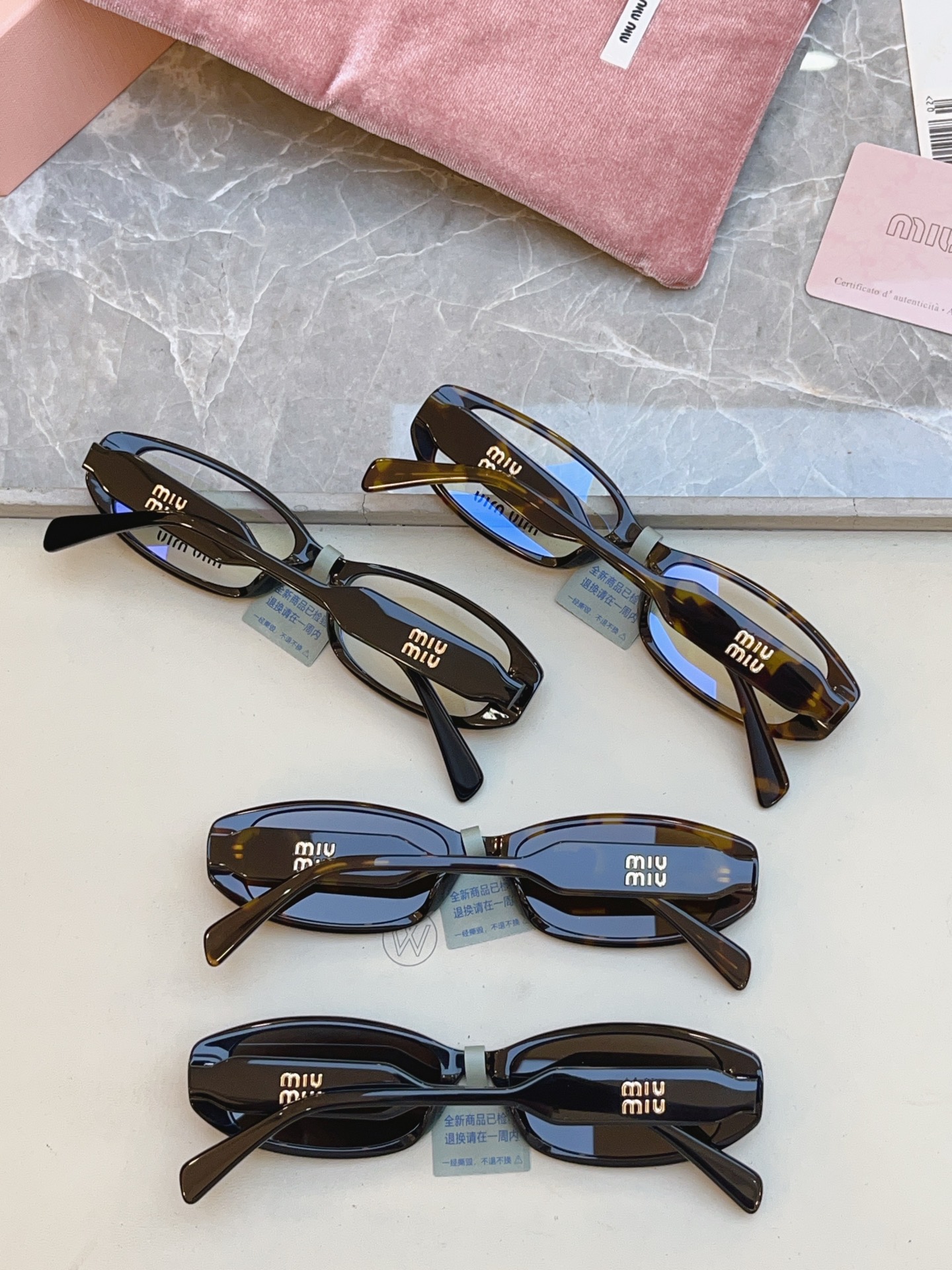 ，【MIUMI*】缪*缪新款太阳镜 高版本✨，Mod:MU 06ZV，SIZE:54口18-140
