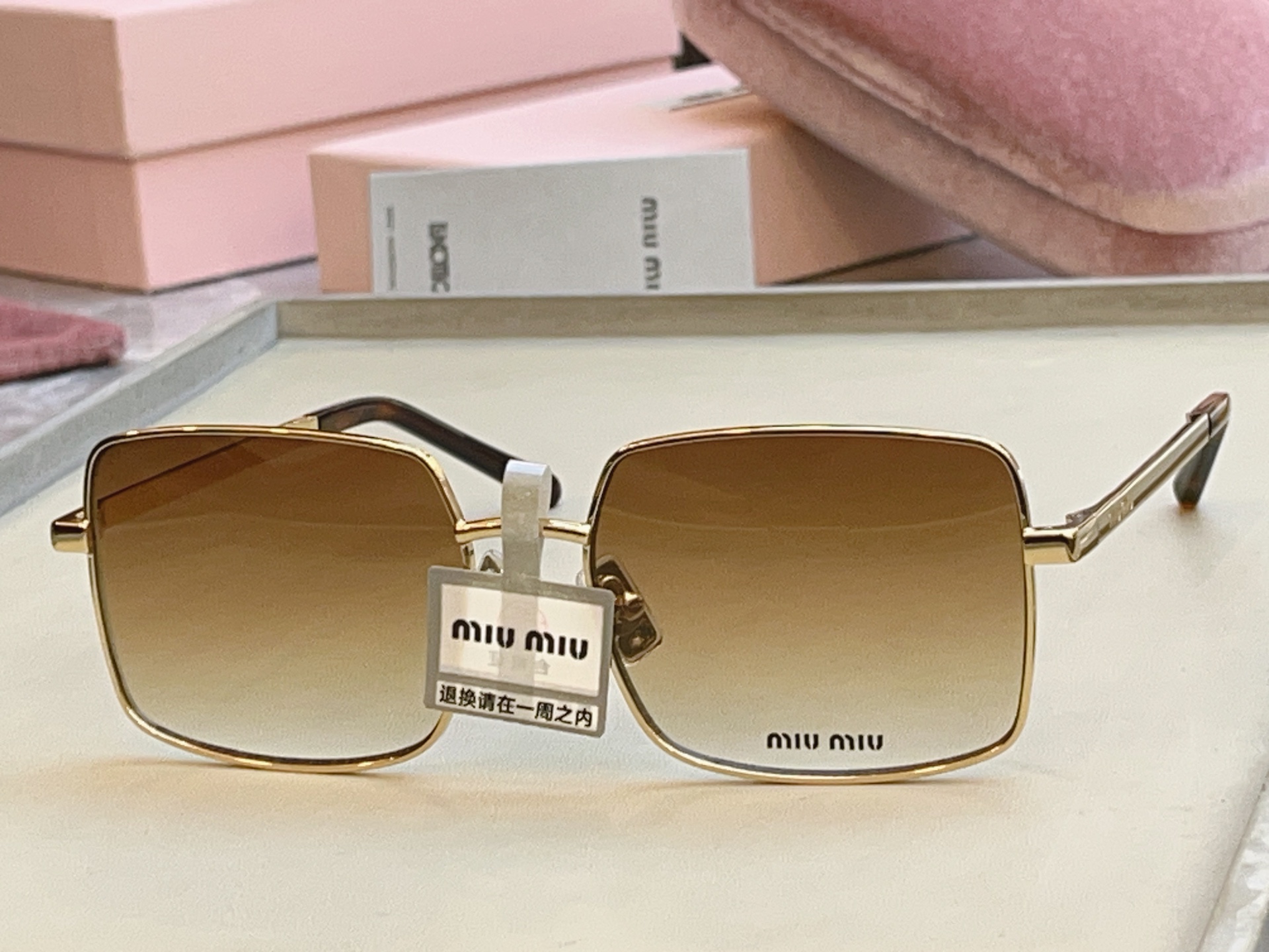 ，【MIUMI*】缪*缪新款太阳镜 高版本✨，Mod:MU C53S，SIZE:56口17-140