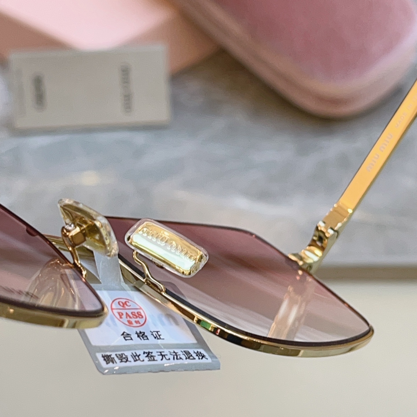 ，【MIUMI*】缪*缪新款太阳镜 高版本✨，Mod:MU C53S，SIZE:56口17-140