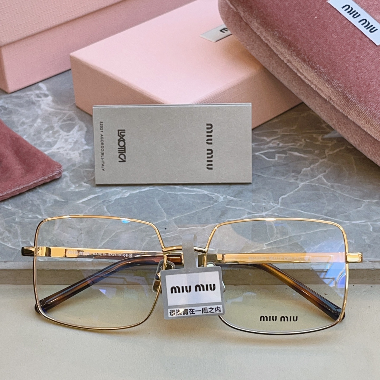 ，【MIUMI*】缪*缪新款眼镜架 高版本✨，Mod:MU C53S，SIZE:56口17-140