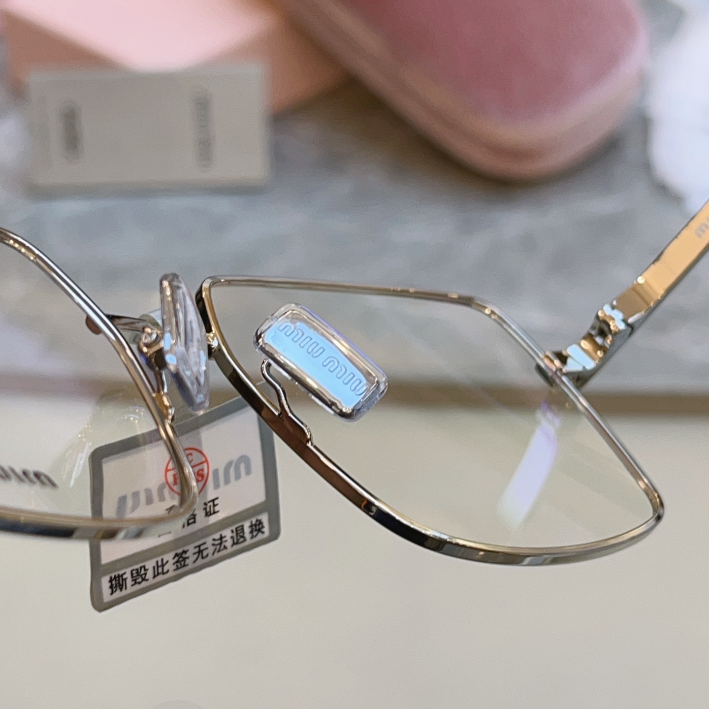 ，【MIUMI*】缪*缪新款眼镜架 高版本✨，Mod:MU C53S，SIZE:56口17-140